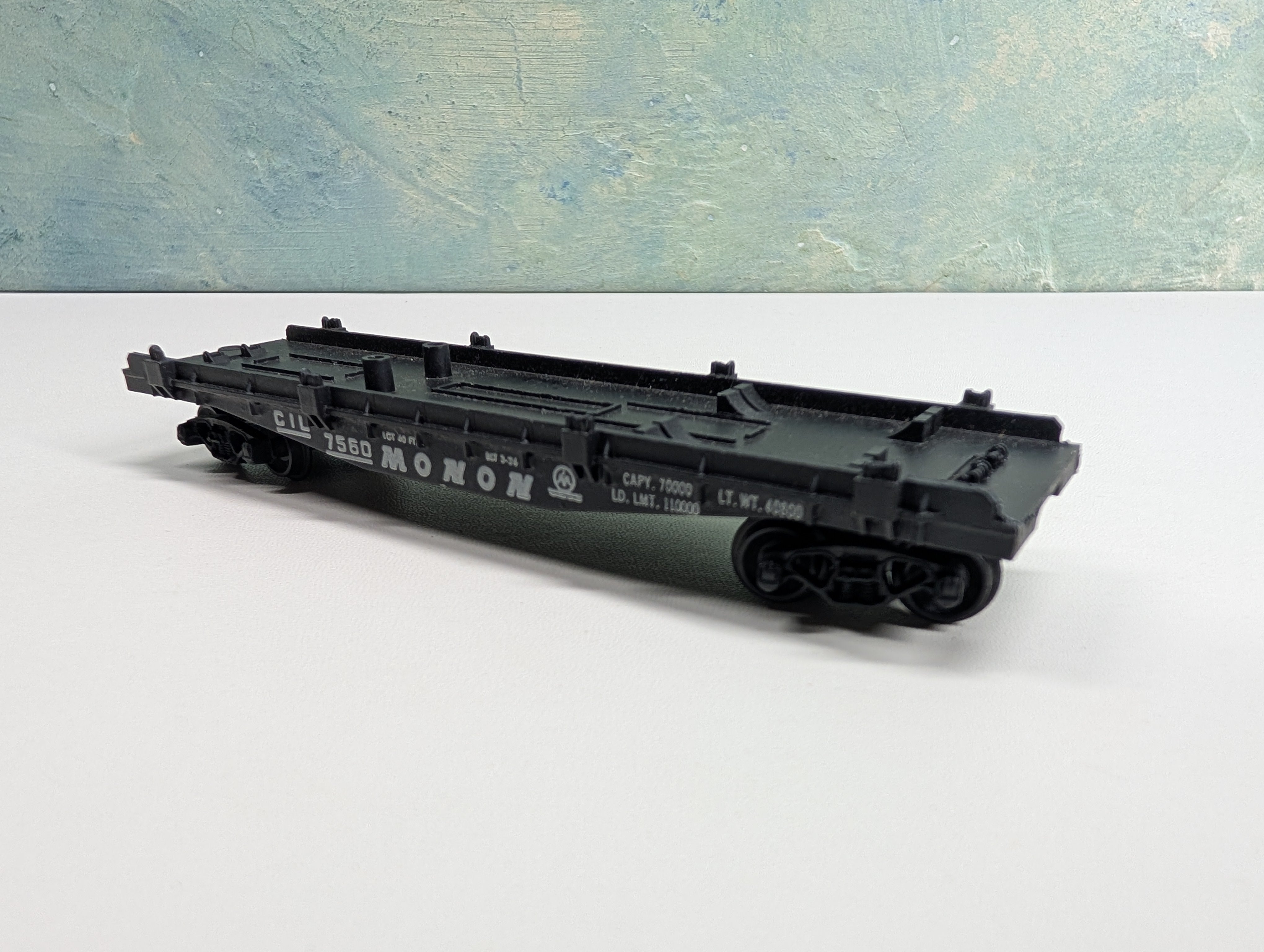 USED PENN LINE HO Scale 40' Trailer Flat Car Monon CIL #7560