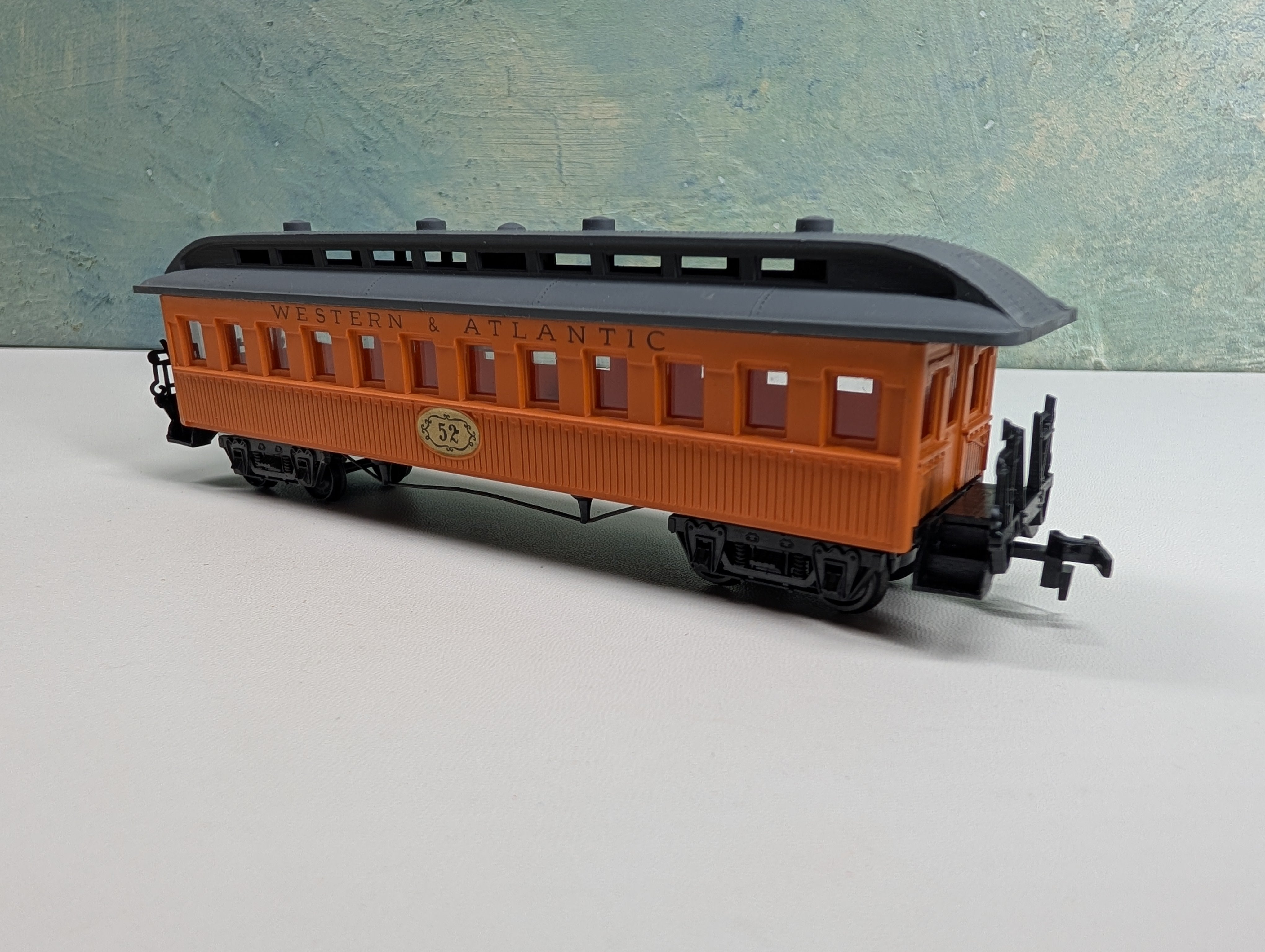 USED Pocher HO Scale Oldtime Coach Passenger Car Western & Atlantic #52