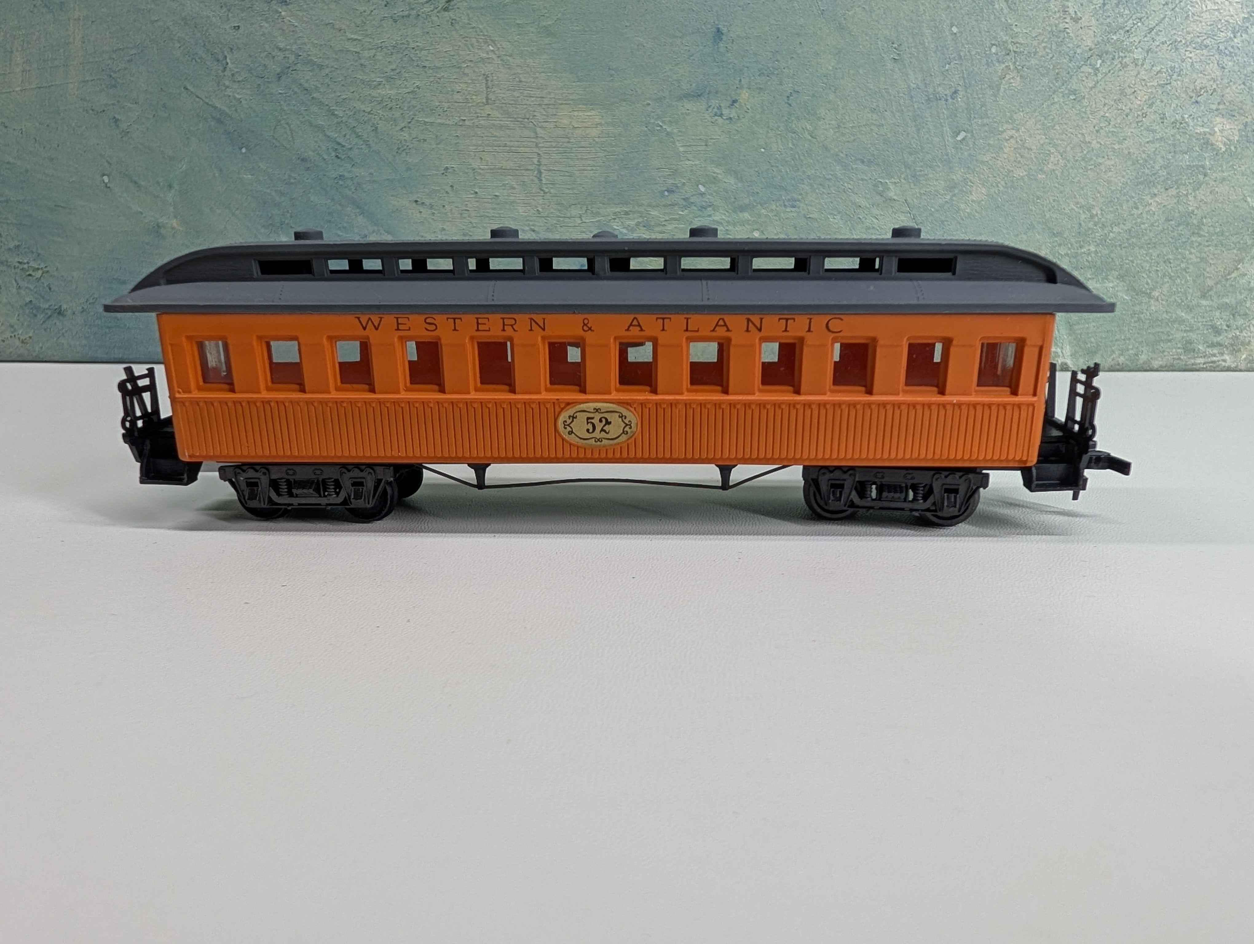 USED Pocher HO Scale Oldtime Coach Passenger Car Western & Atlantic #52