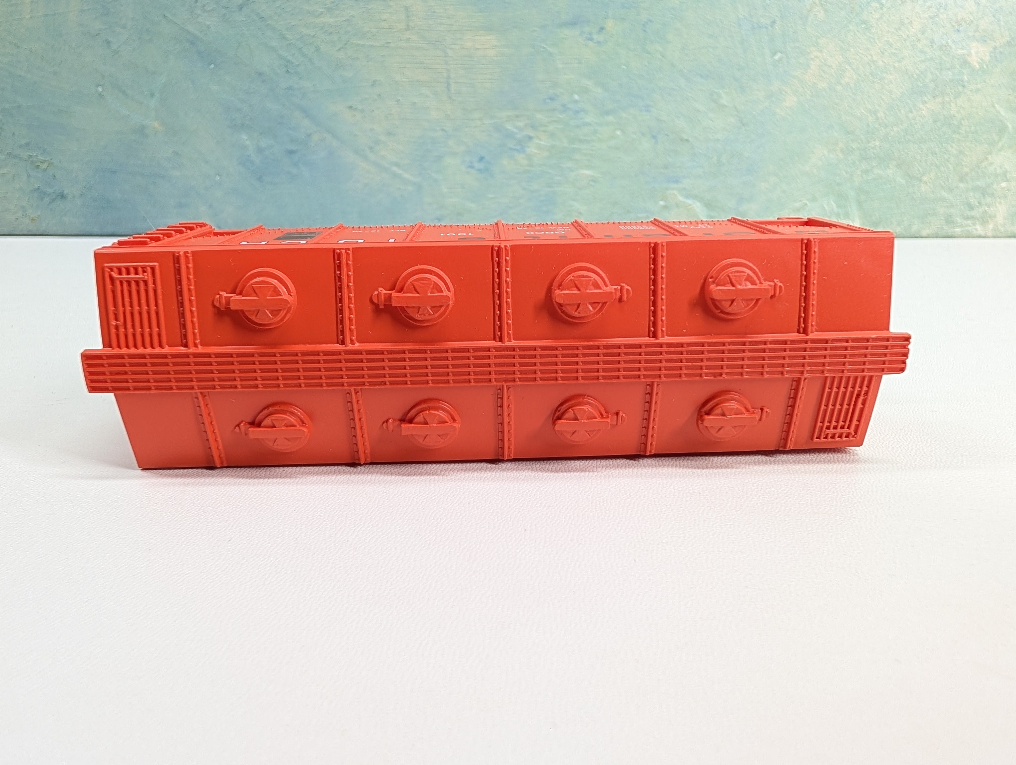 USED Model Power HO Scale 2 Bay Covered Hopper Granite Rock GRCX #1001 RARE