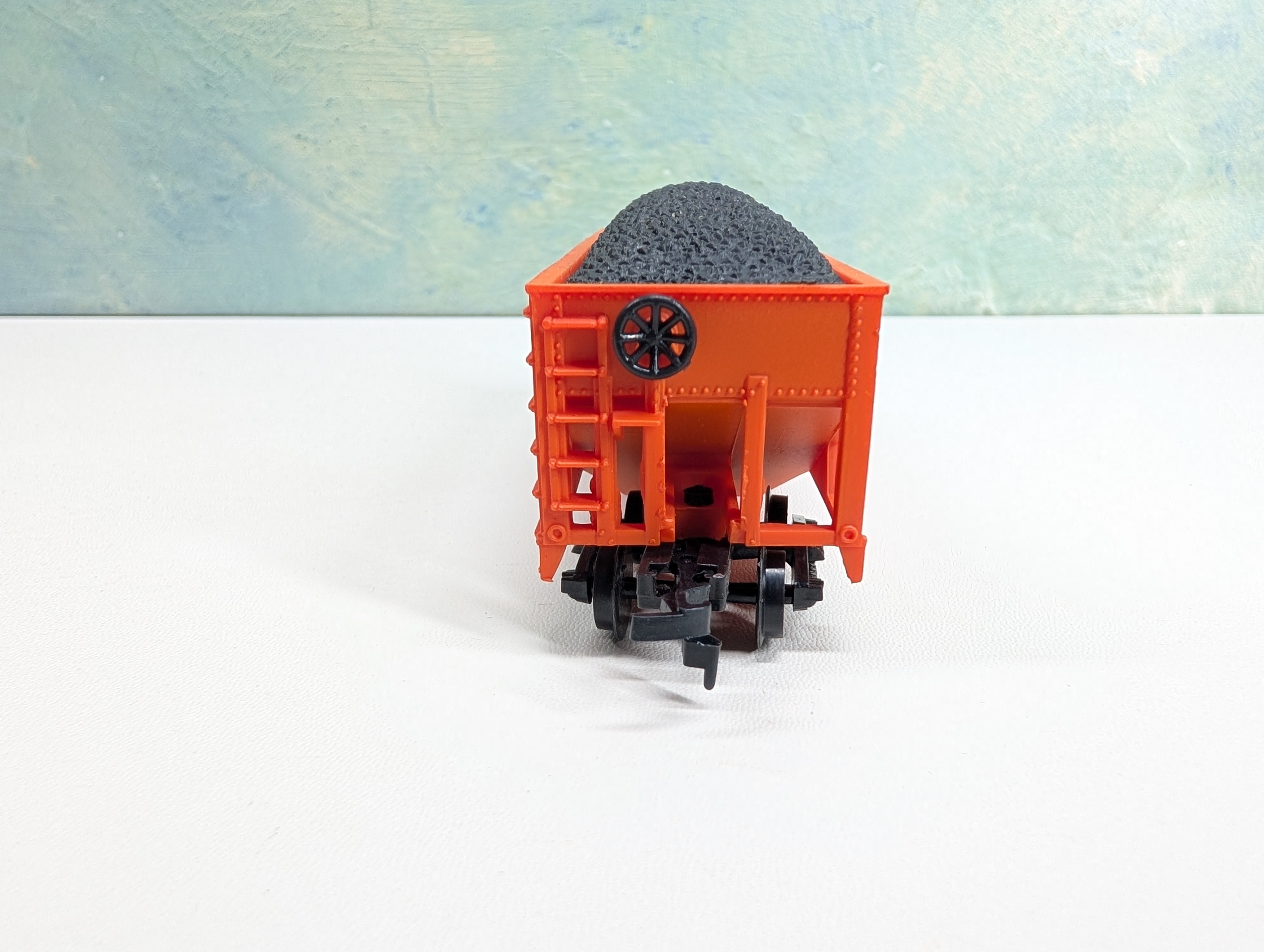 USED HO Scale 2 Bay Hopper w/ Coal Gifford Hill GIHX #1503 RARE