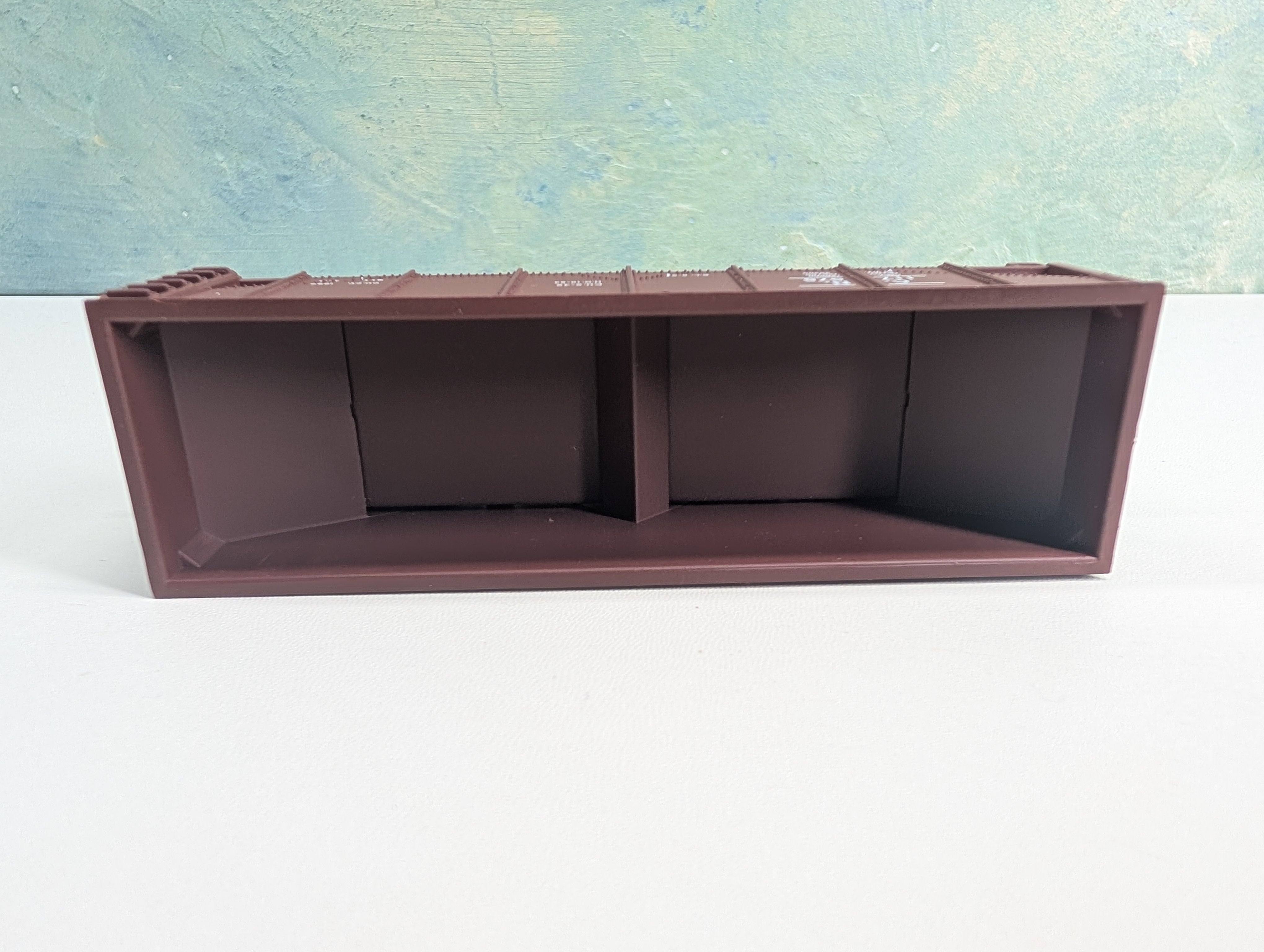 USED Model Power HO Scale 36' 2 Bay Hopper Canadian National CN #117575