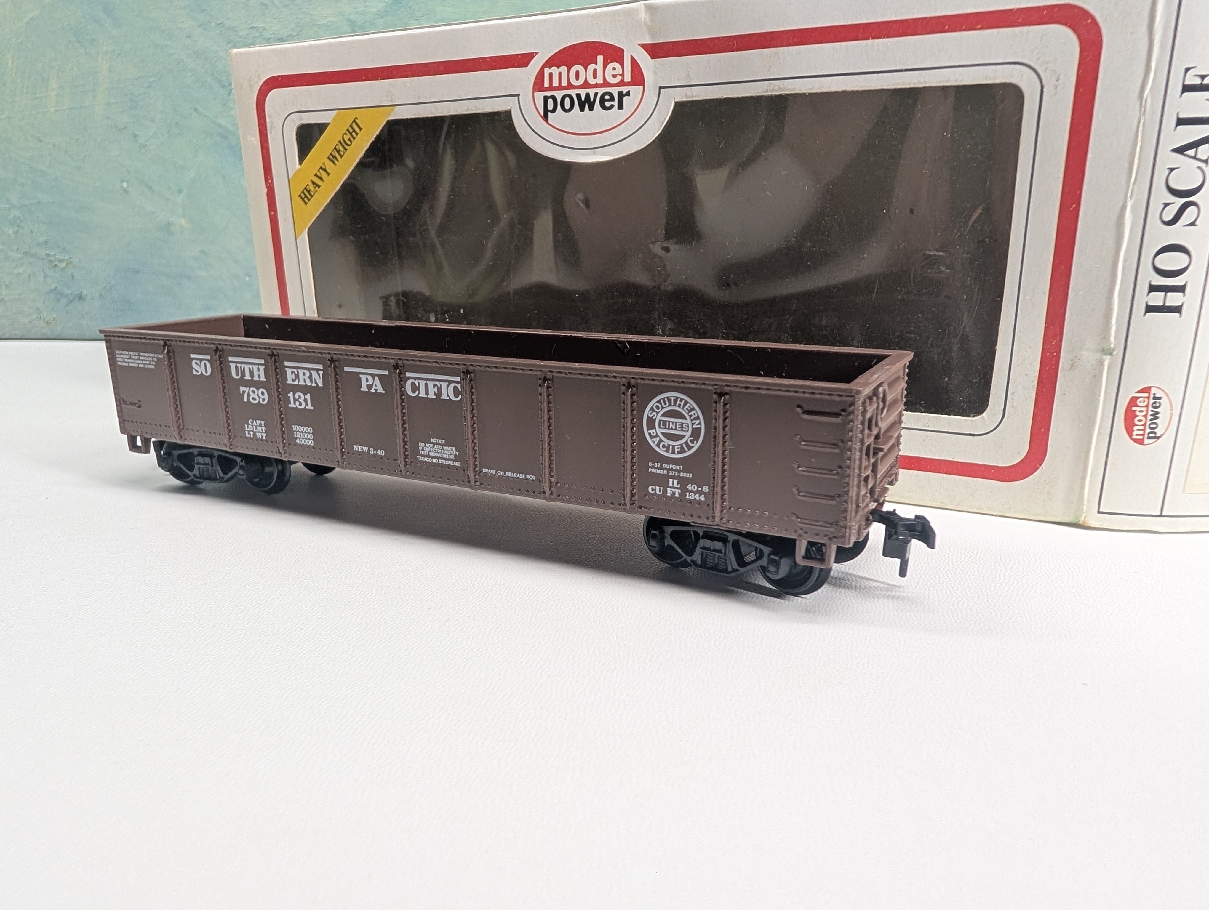 USED Model Power HO Scale 40' Gondola Southern Pacific SP #789131