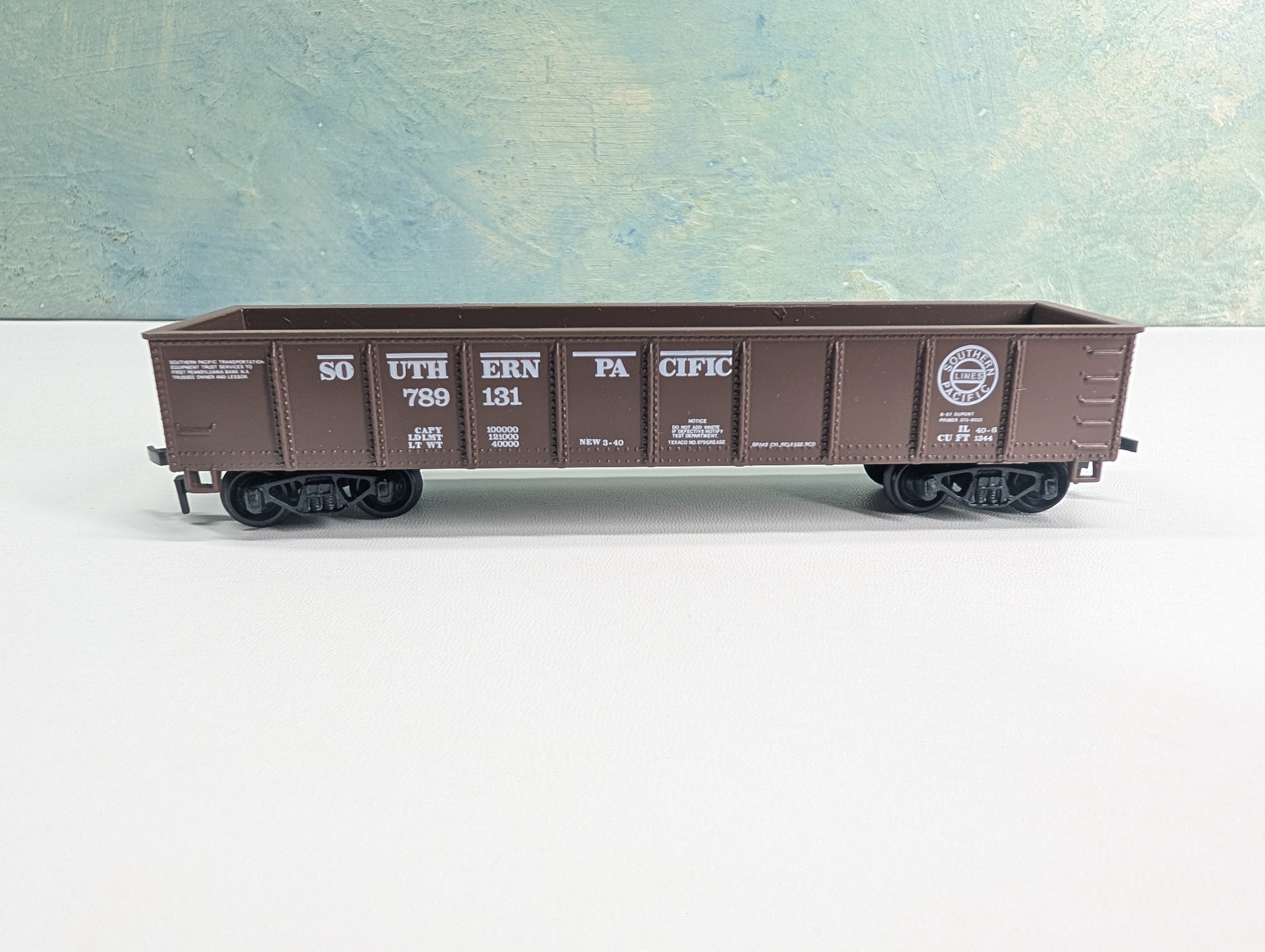 USED Model Power HO Scale 40' Gondola Southern Pacific SP #789131
