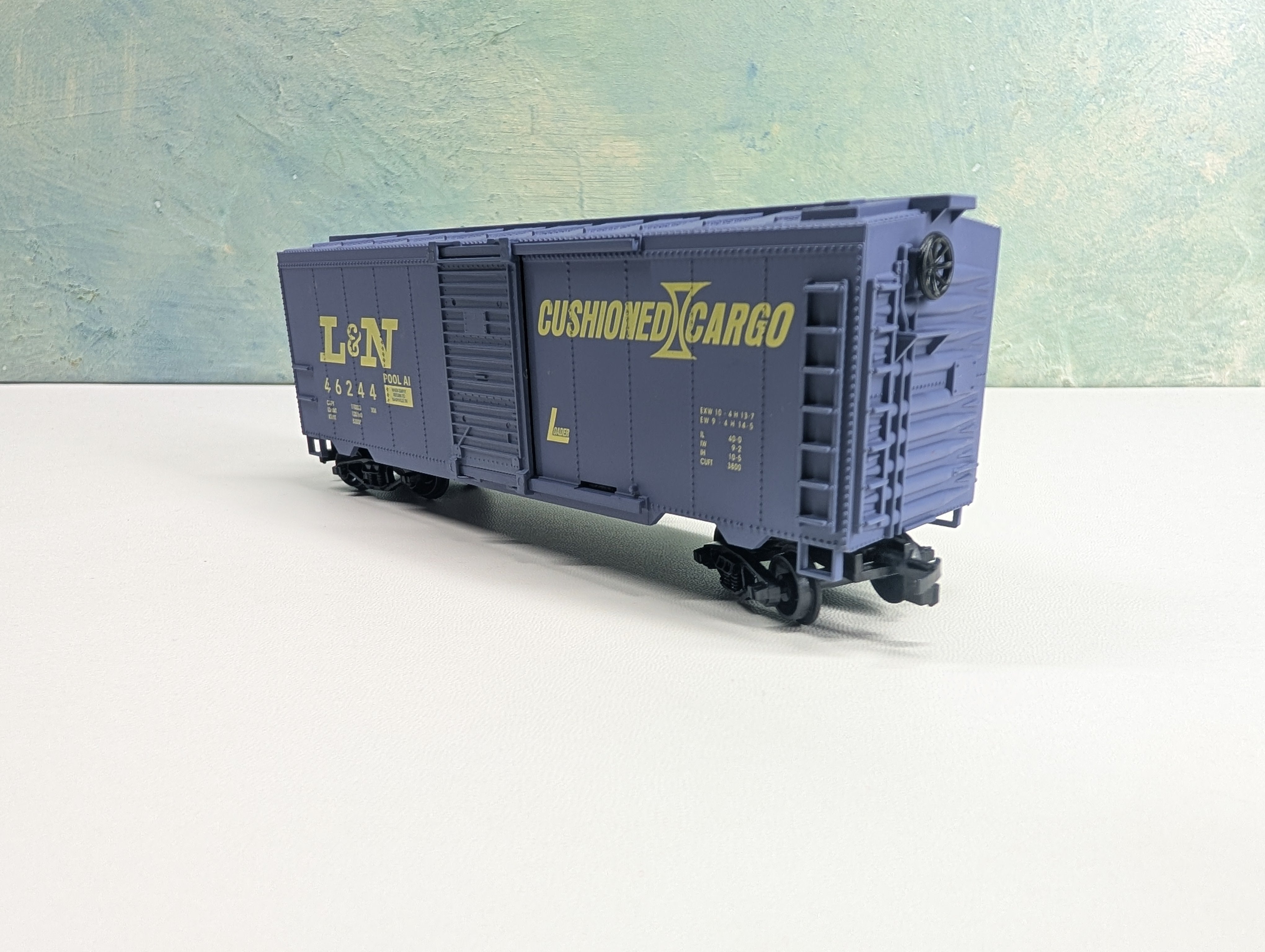 USED Life-Like HO Scale 40' Box Car Louisville & Nashville L&N #46244