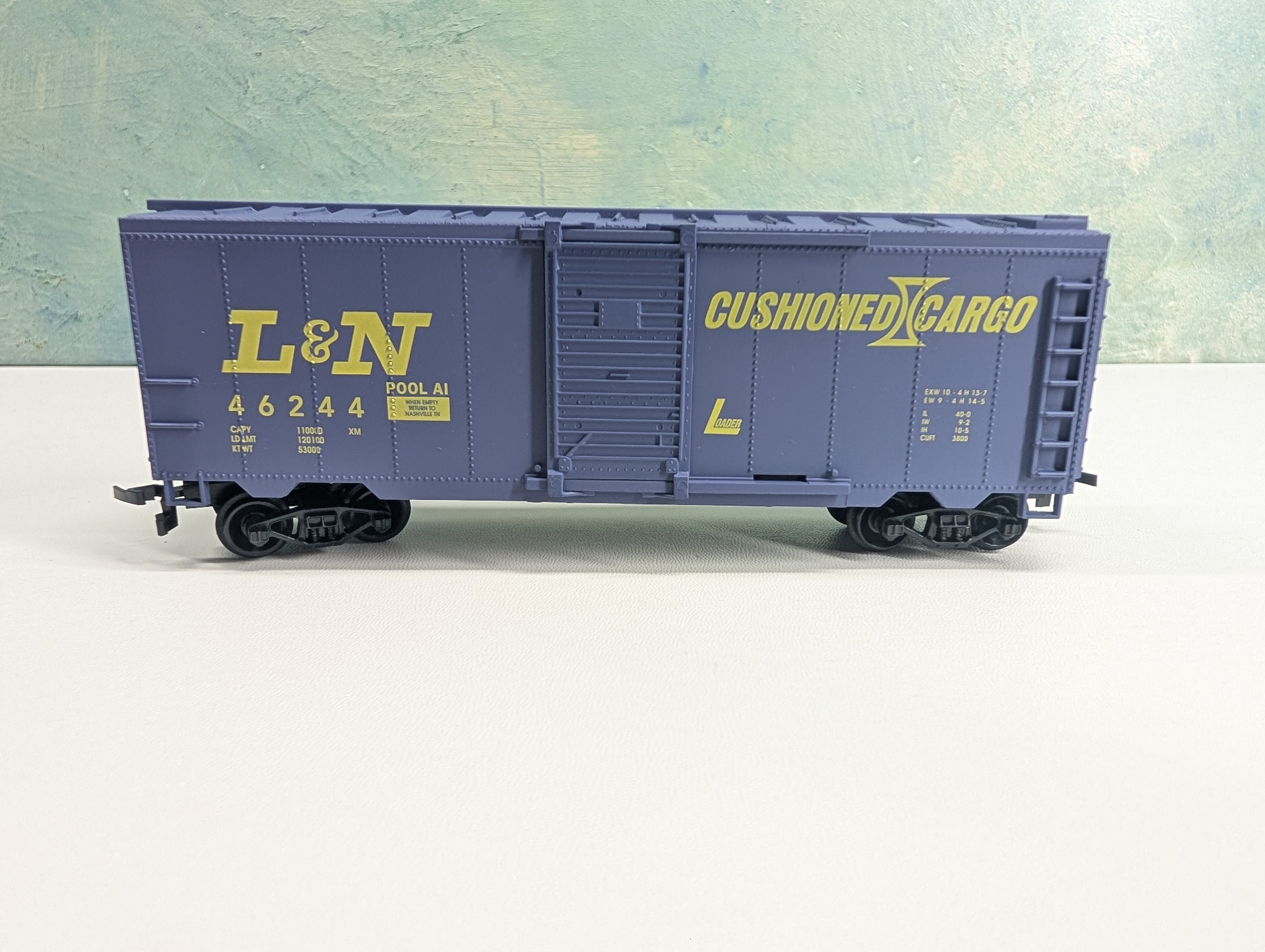 USED Life-Like HO Scale 40' Box Car Louisville & Nashville L&N #46244
