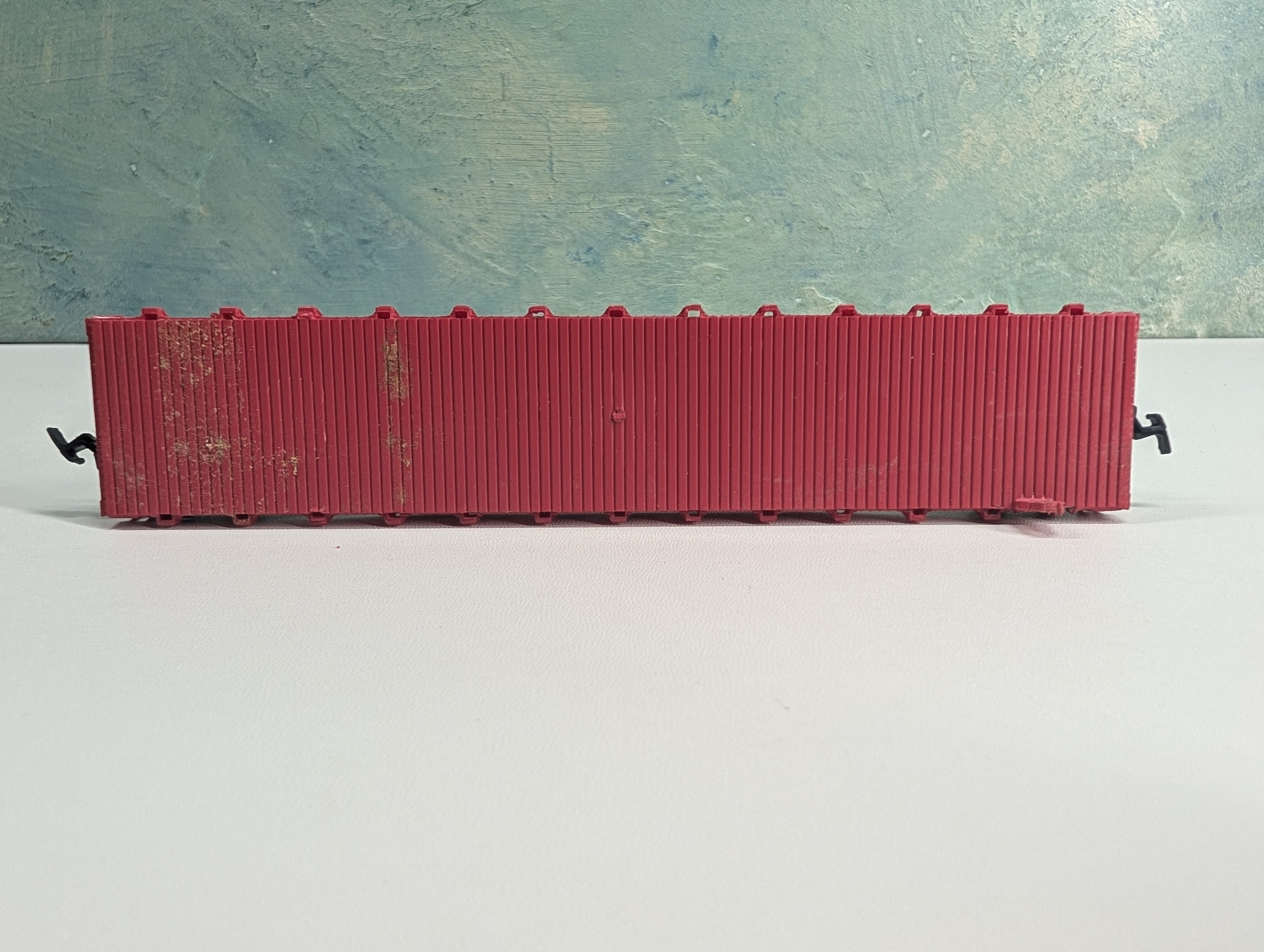 USED AHM HO Scale 50' Flat Car Santa Fe ATSF #90850