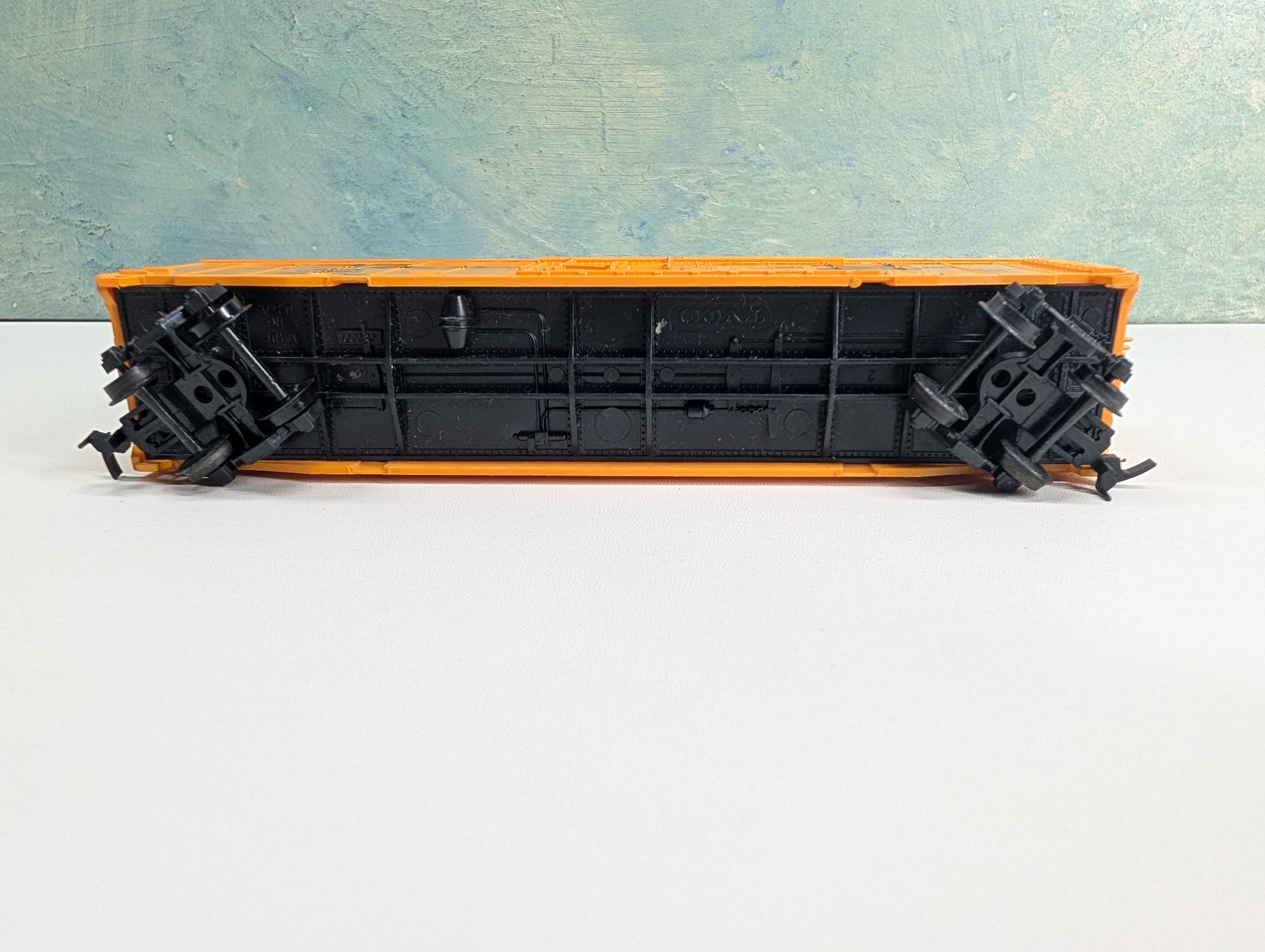 USED Tyco HO Scale 50' PD Box Car Railbox RBOX #10000