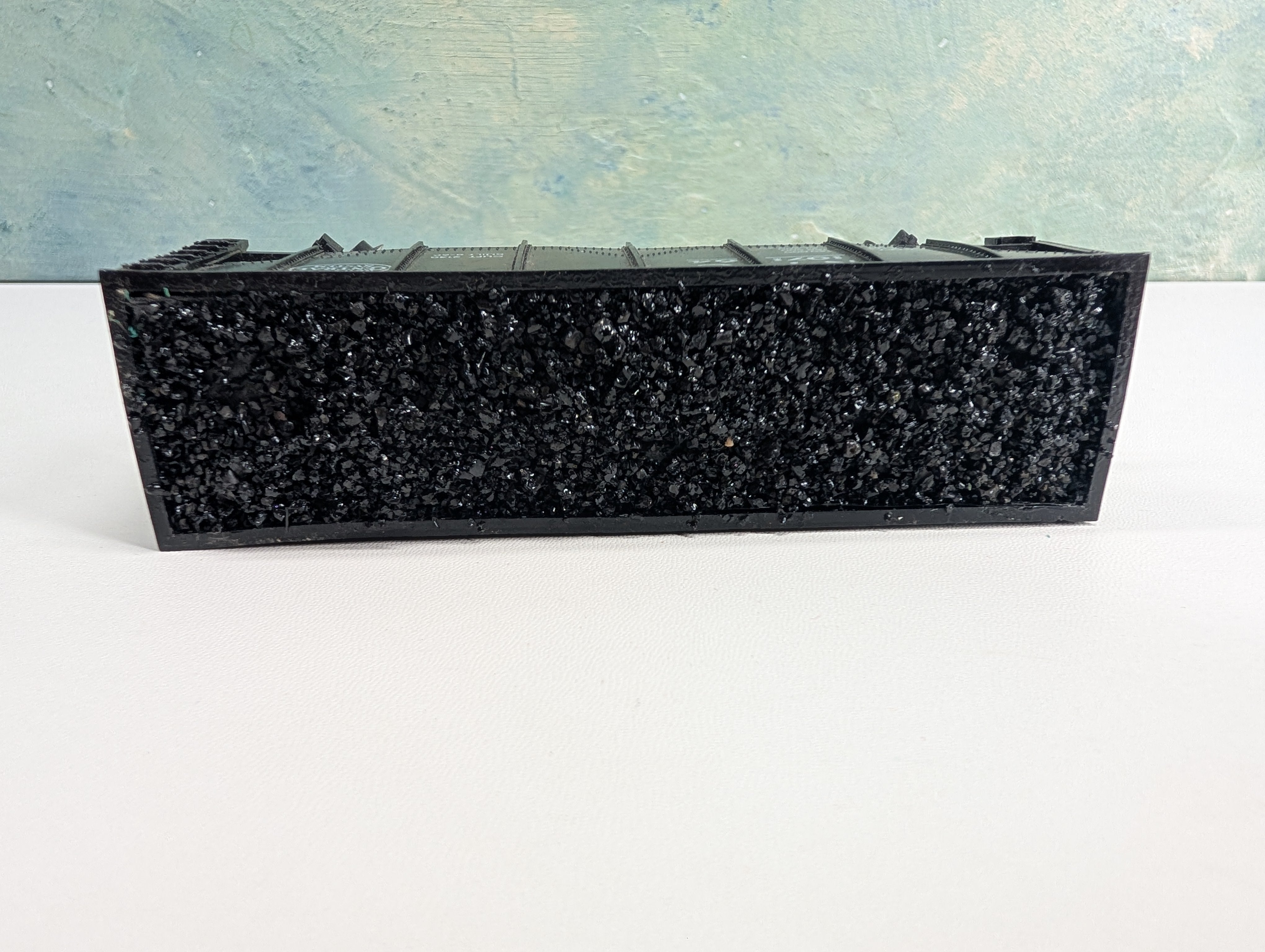 USED Fleischmann HO Scale 35' 2-Bay Hopper w/ Coal Load New York Central NYC #107164