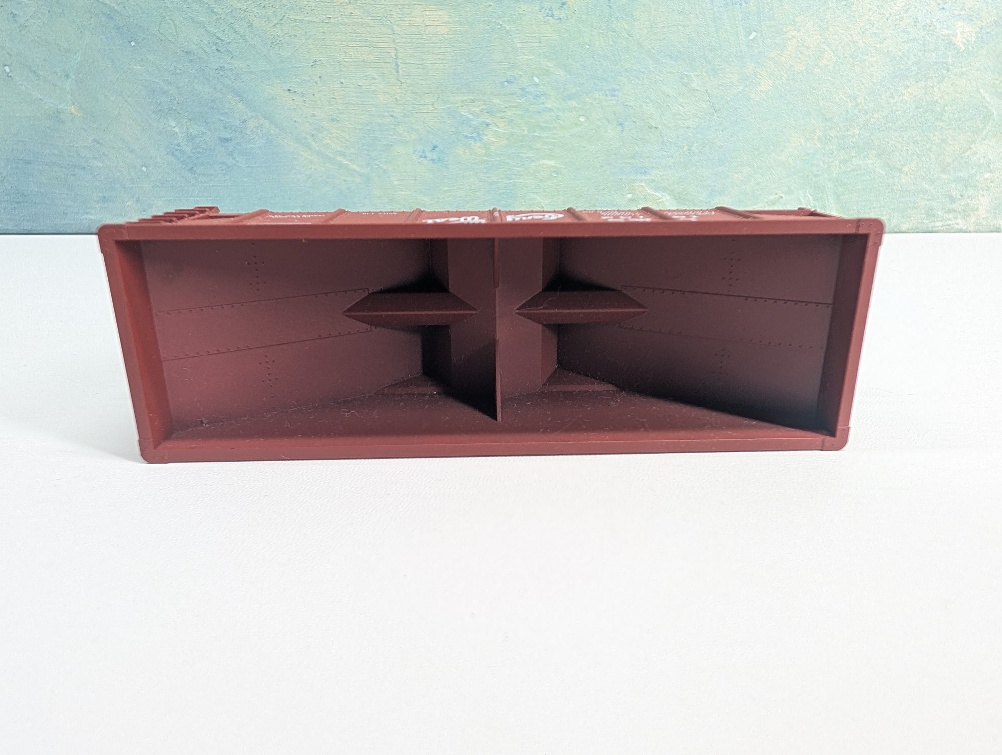 USED Accurail HO Scale 55 Ton 2 Bay Hopper Burlington C&S #18132