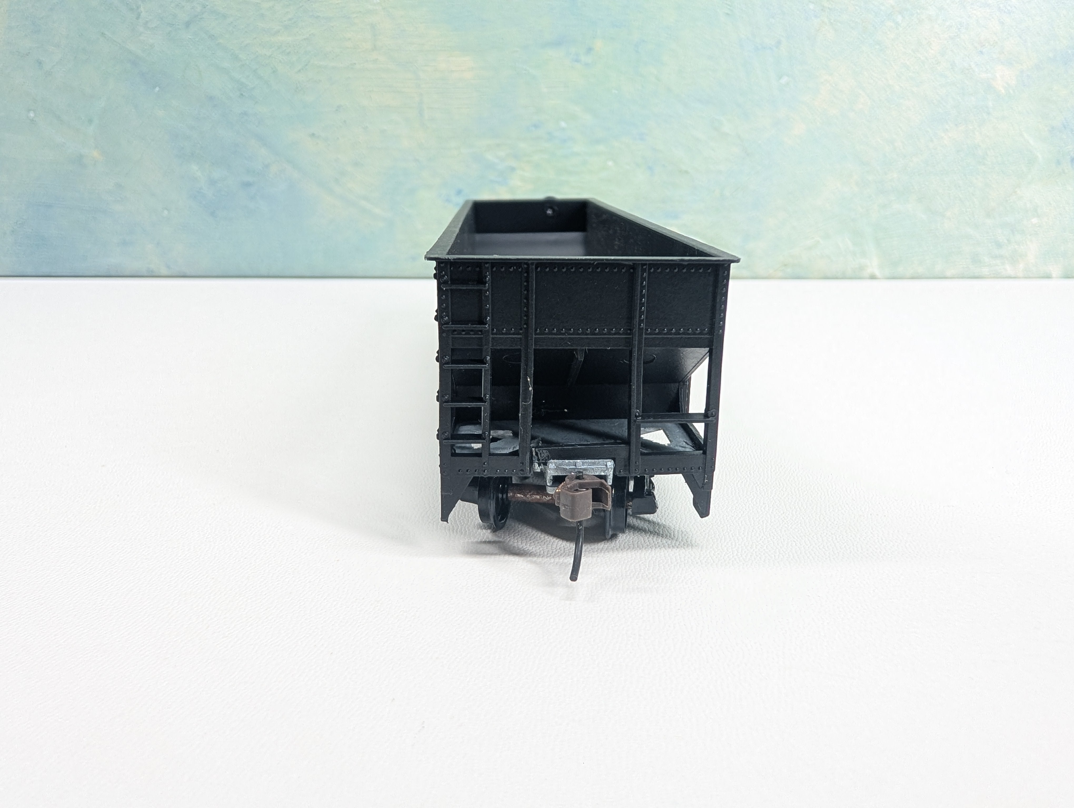 USED Roundhouse HO Scale 70 Ton 3 Bay Hopper Pennsylvania PRR #11091
