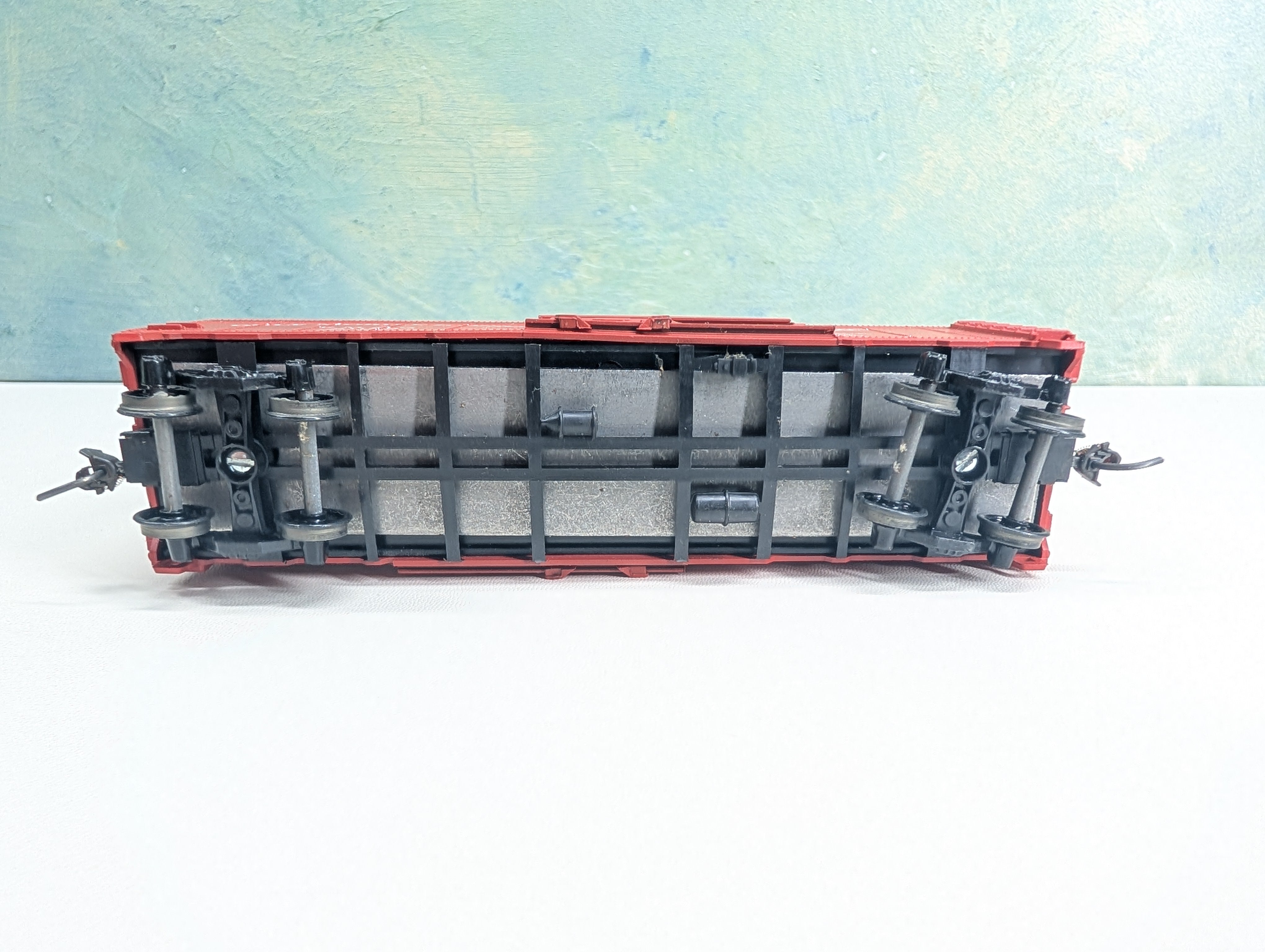 USED Athearn HO Scale 40' Box Car Gulf Mobile & Ohio GM&O #21129