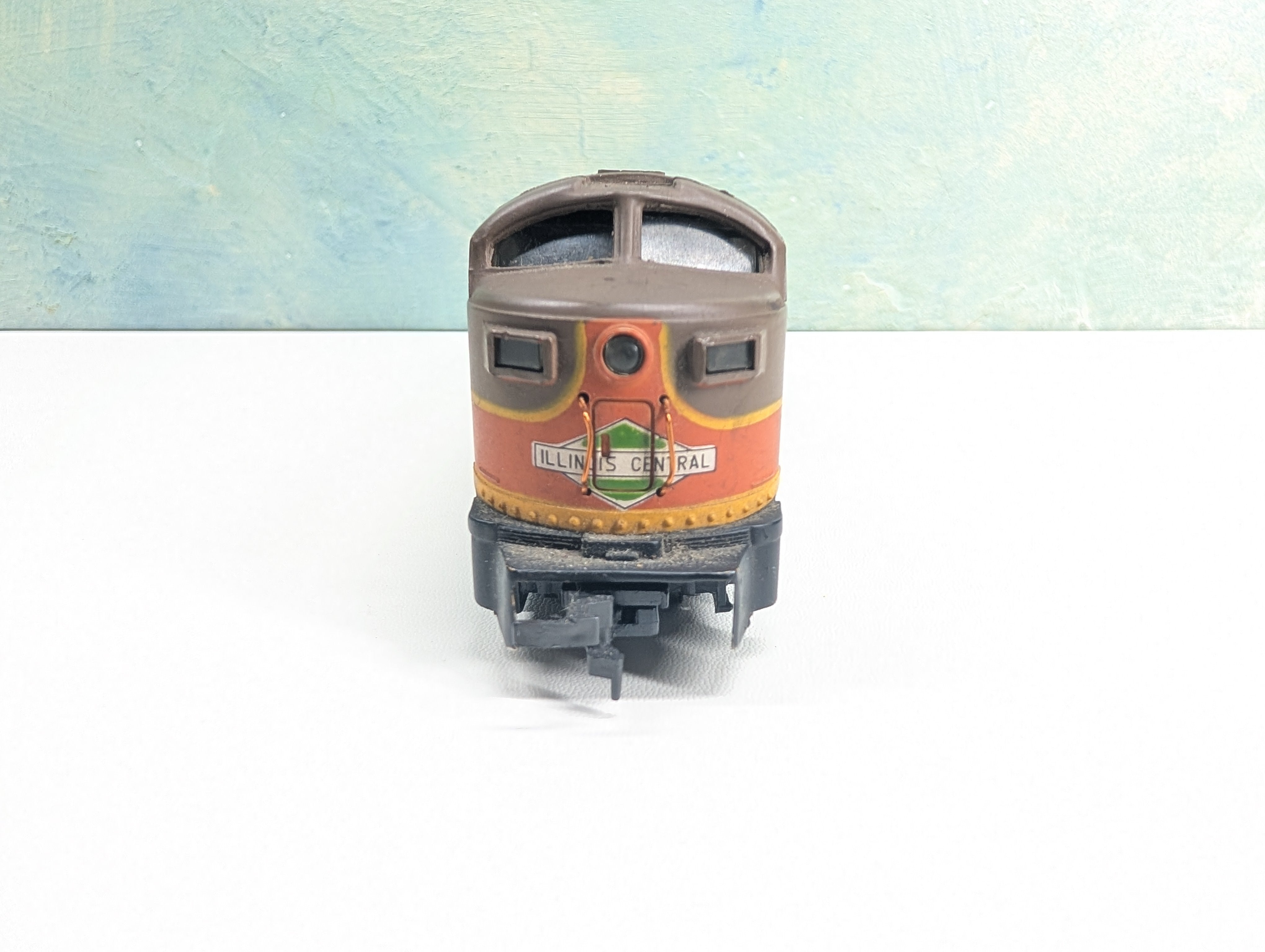 USED AHM HO Scale FM C-Liner Diesel Locomotive Illinois Central IC #4022 Tested! DC