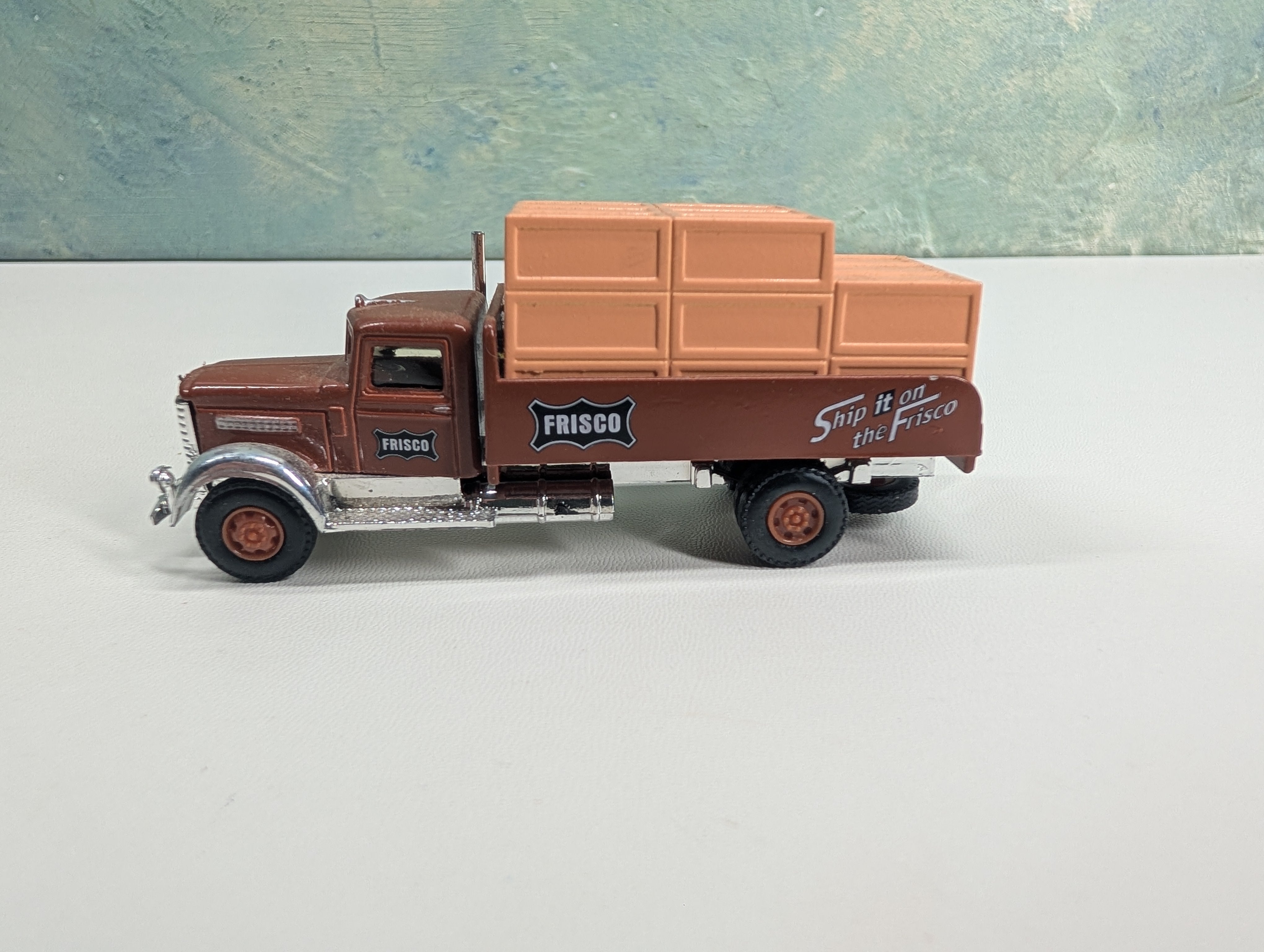 USED IMEX HO Scale Crate Truck Frisco SLSF