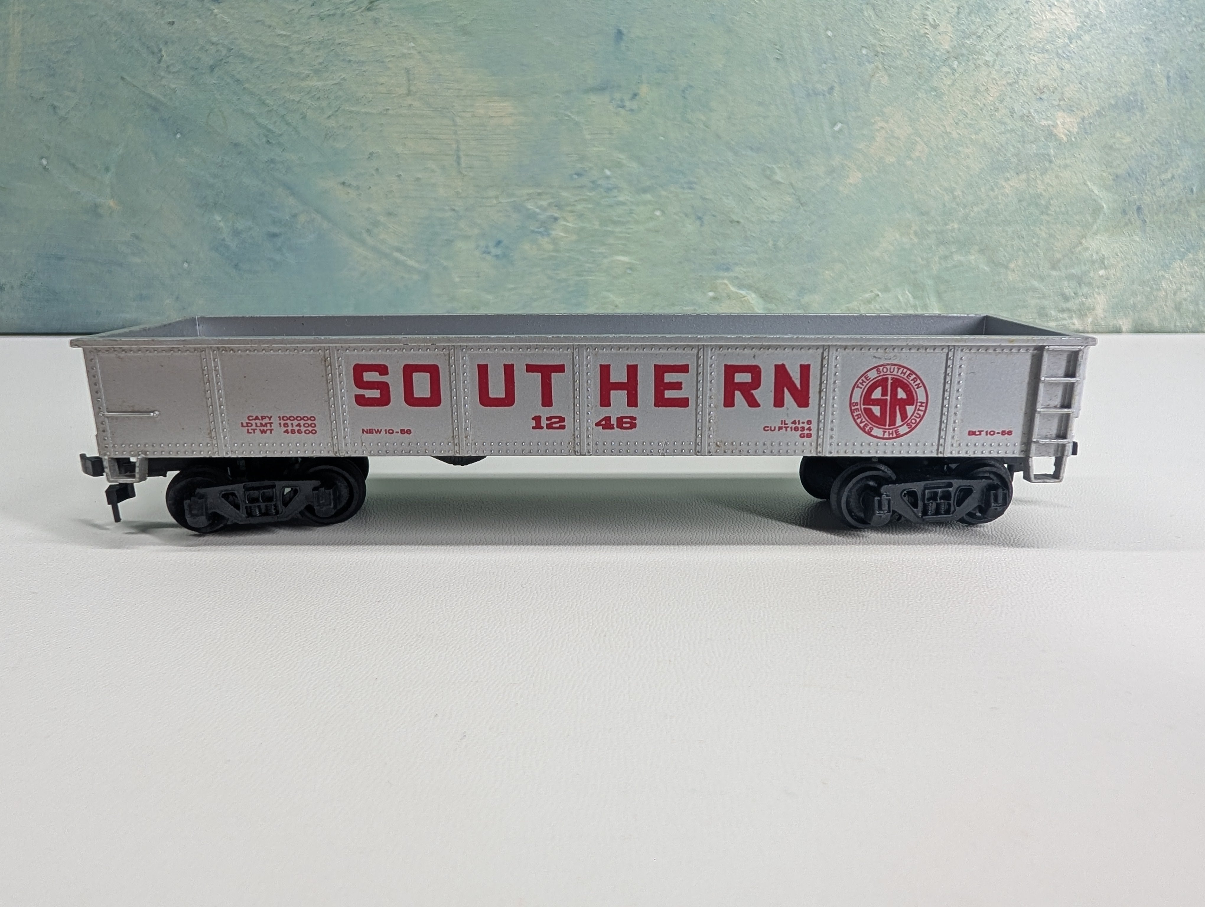 USED Bachmann HO Scale 40' Gondola Southern #1246
