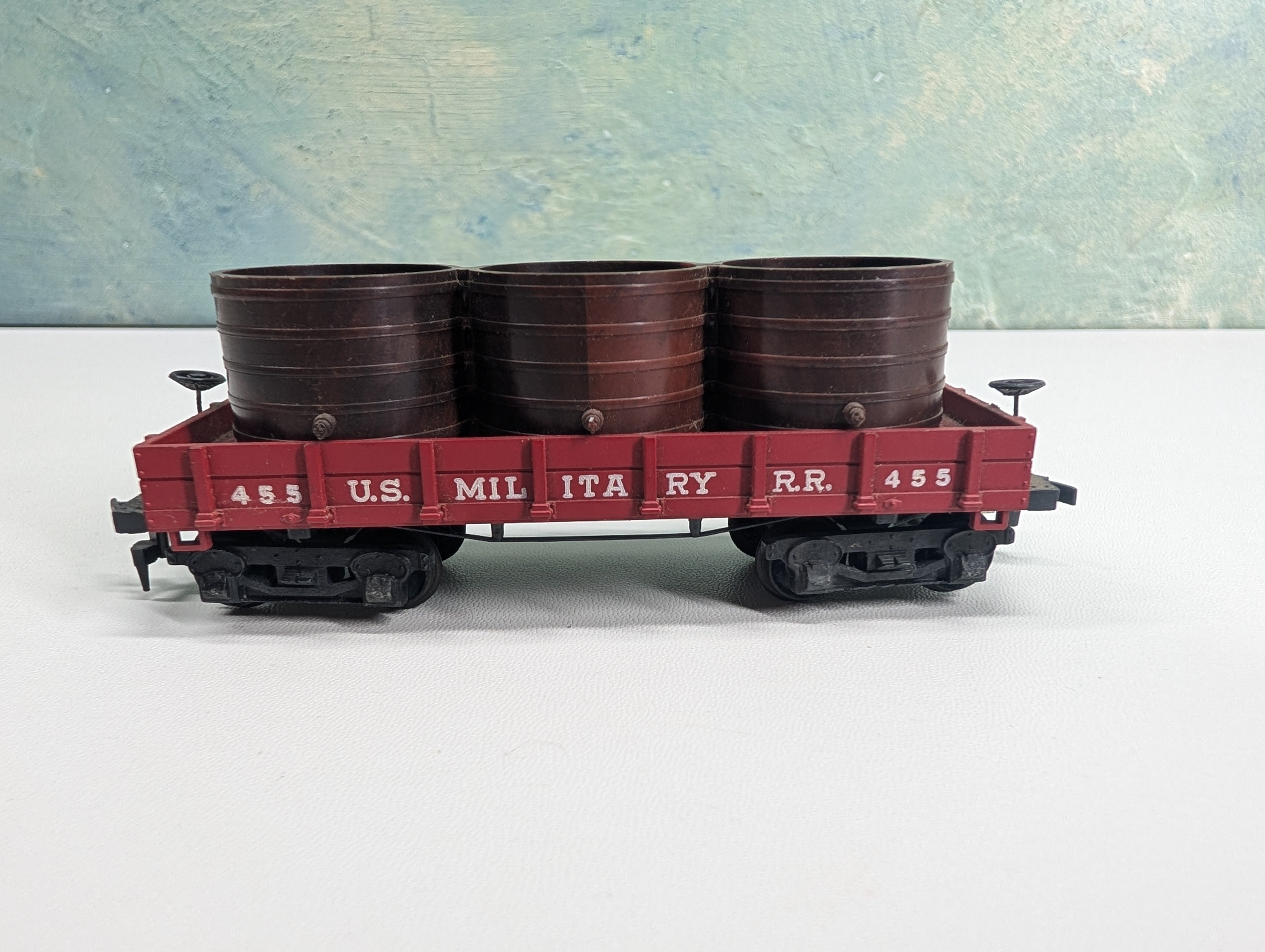 USED Mantua HO Scale 1860 Water Car US Military RR #455 Rare