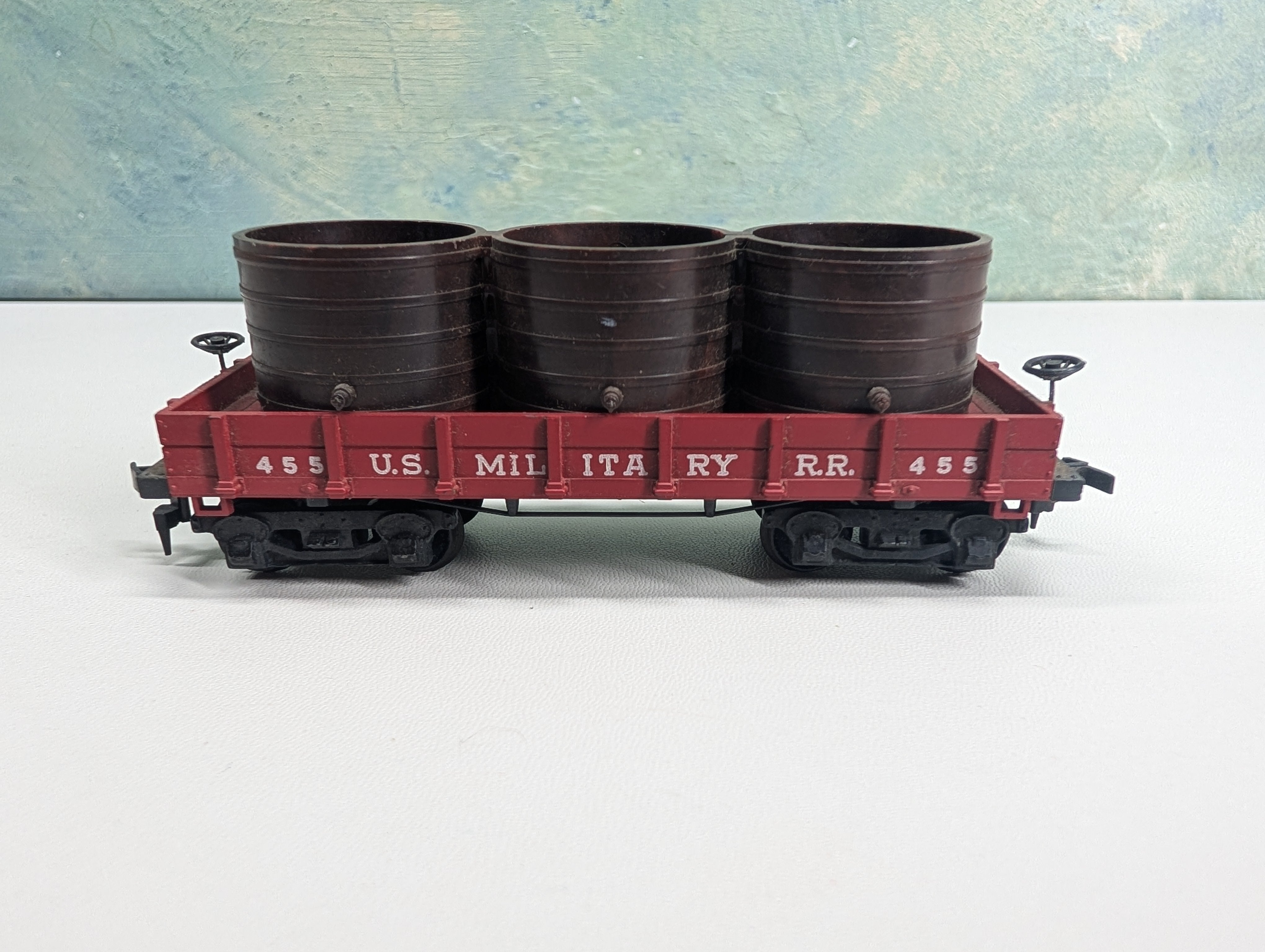 USED Mantua HO Scale 1860 Water Car US Military RR #455 Rare