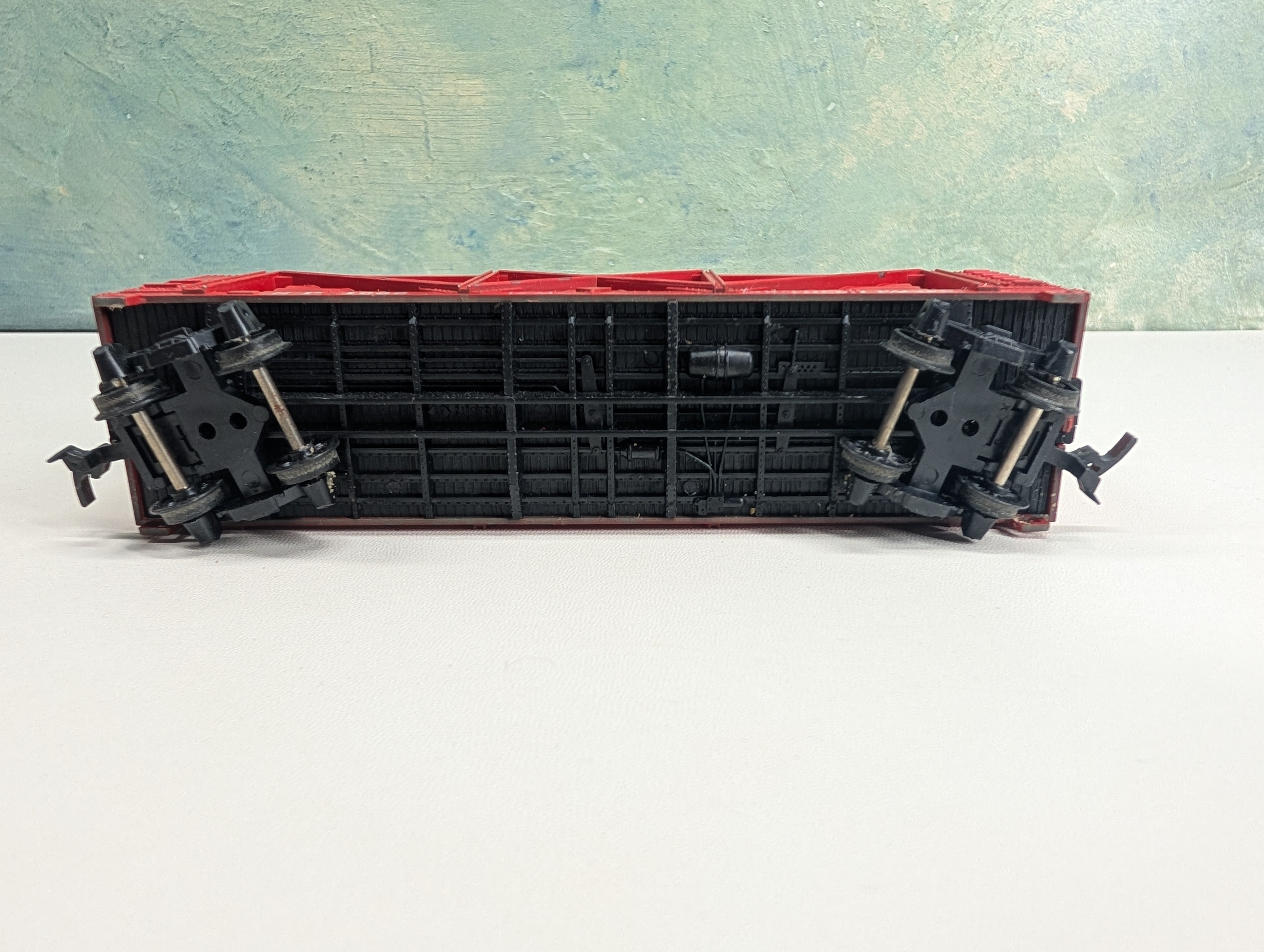 USED ROCO HO Scale 41' Helium Carrier Car Southern Pacific SP #1000