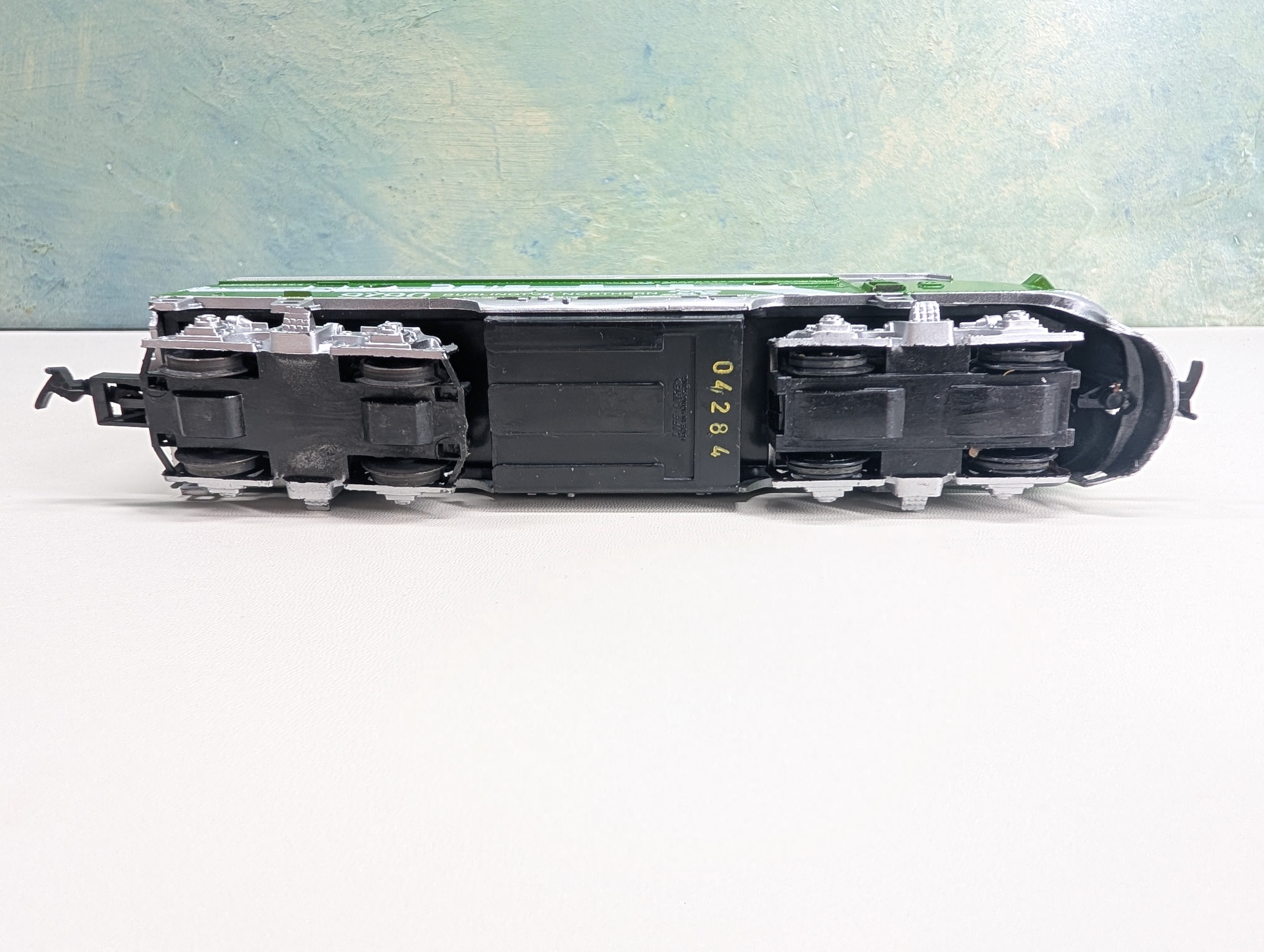 USED Life-Like HO Scale F7A Diesel Locomotive Burlington Northern BN #9790 Parts/Repairs