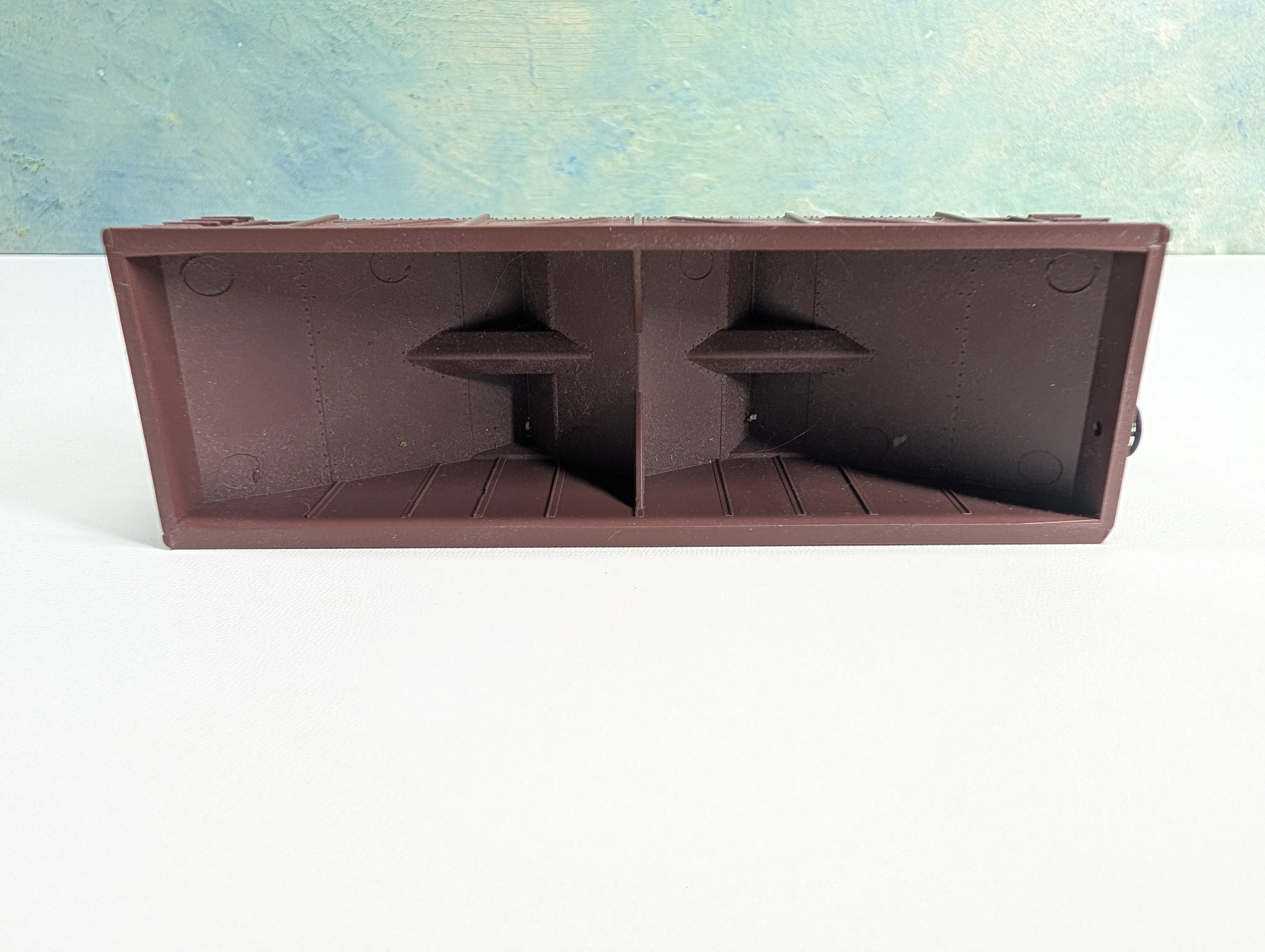 USED Athearn HO Scale 2 Bay Hopper Lehigh Valley LV #14002