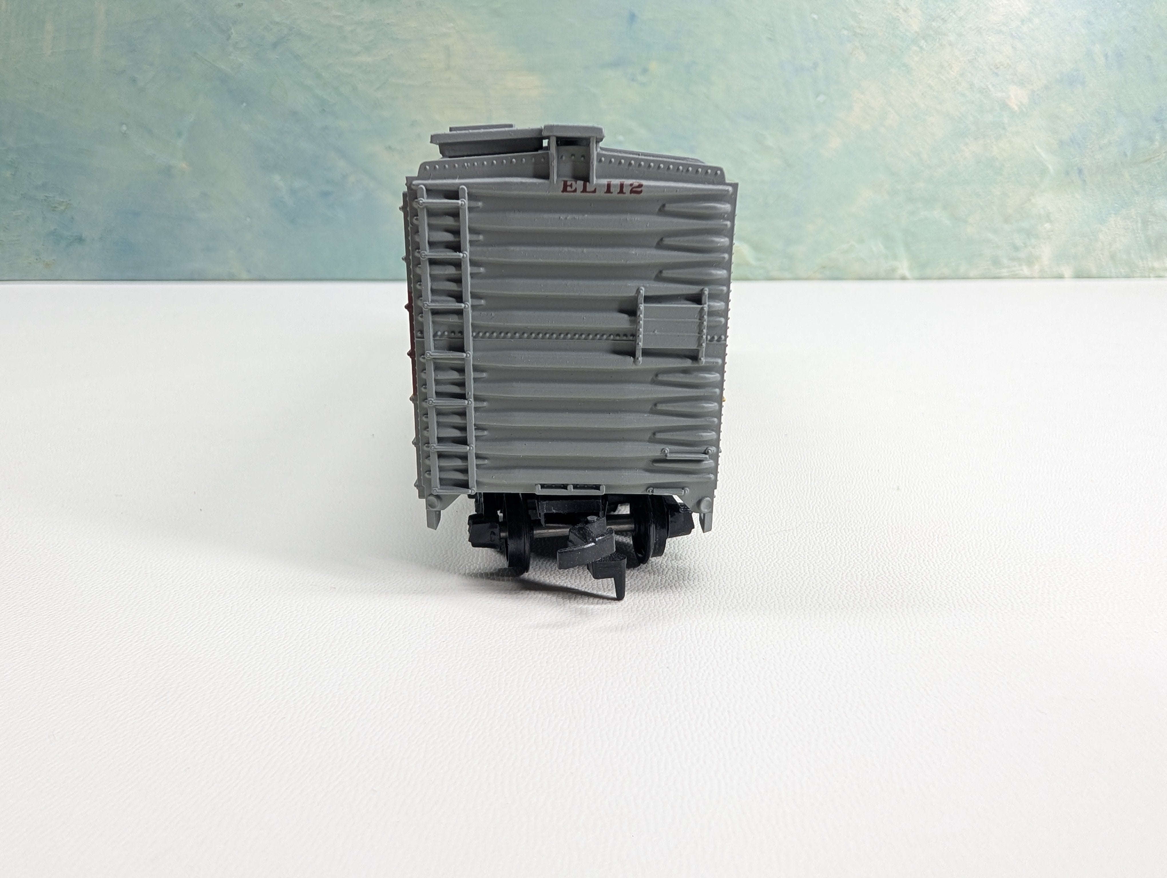 USED Athearn #1153-3 HO Scale 40' Box Car Erie Lackawanna EL #112 Bev-Bel