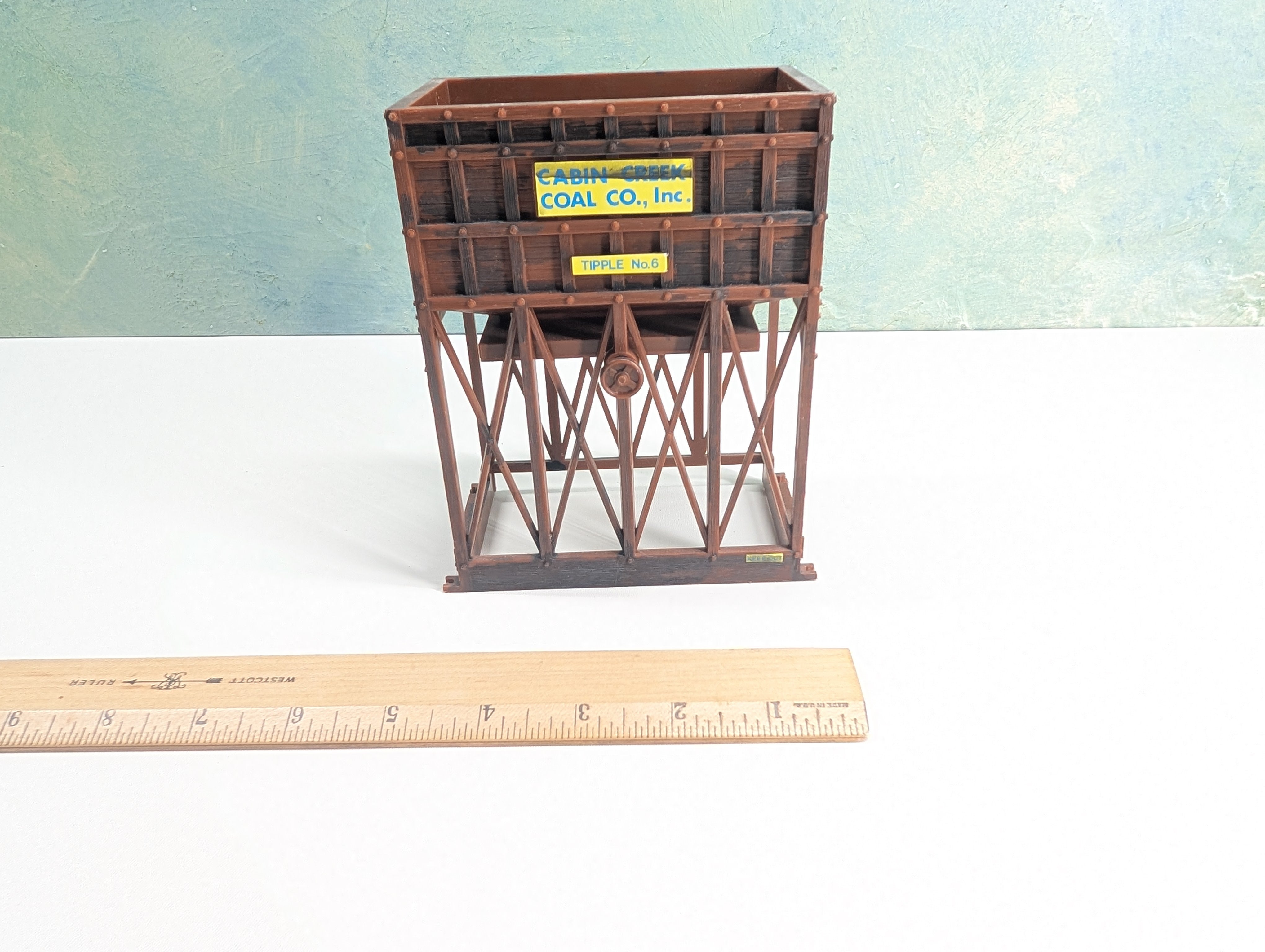 USED HO Scale Cabin Creek Coal Inc. Tipple No 6