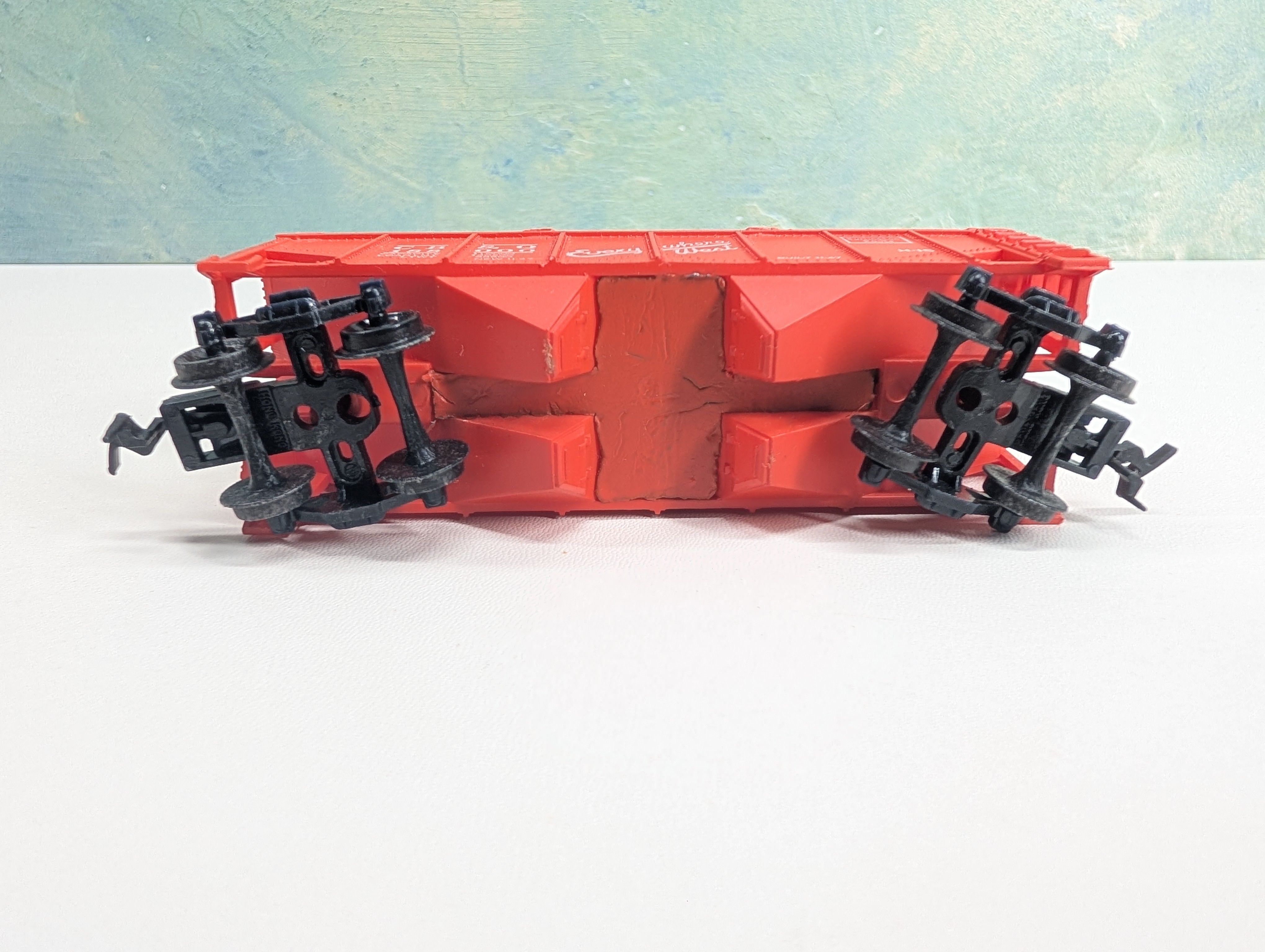 USED Varney HO Scale 2 Bay Hopper Burlington CB&Q #188000