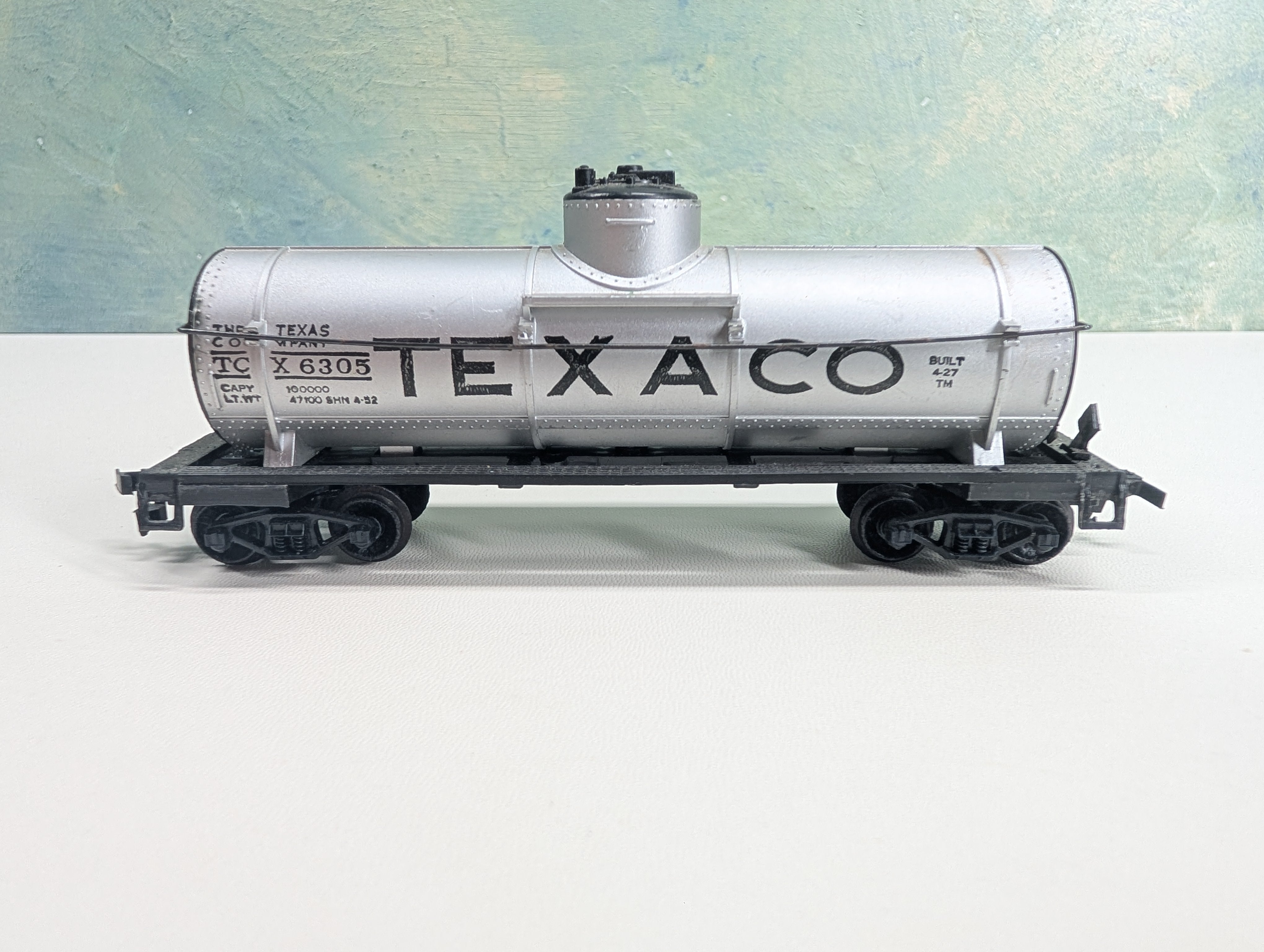USED HO Scale Single Dome Tank Car Texaco TCX #6305