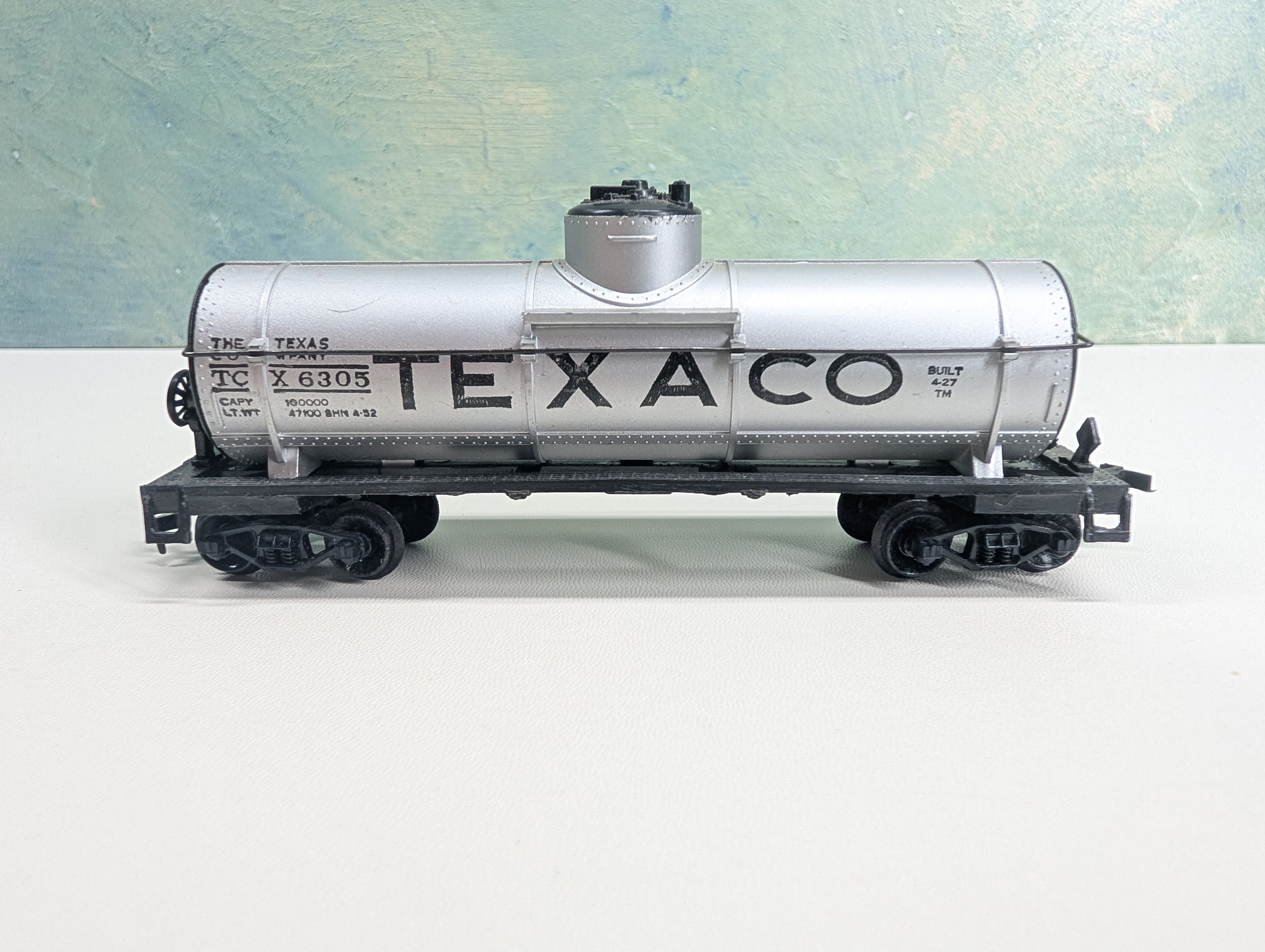 USED HO Scale Single Dome Tank Car Texaco TCX #6305