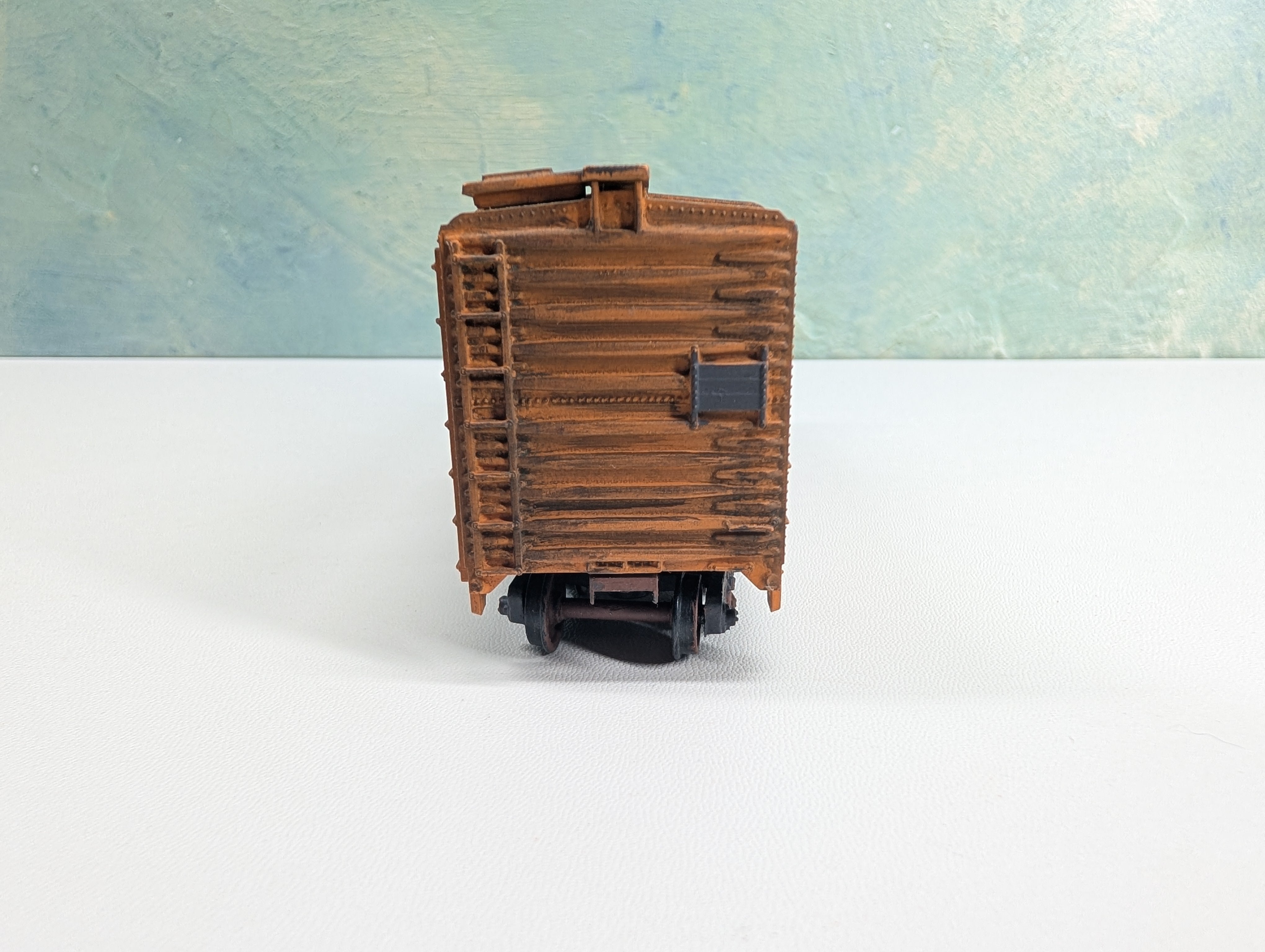 USED Athearn HO Scale 40' Box Car Bessemer and Lake Erie Railroad B&LE #81203 Weathered