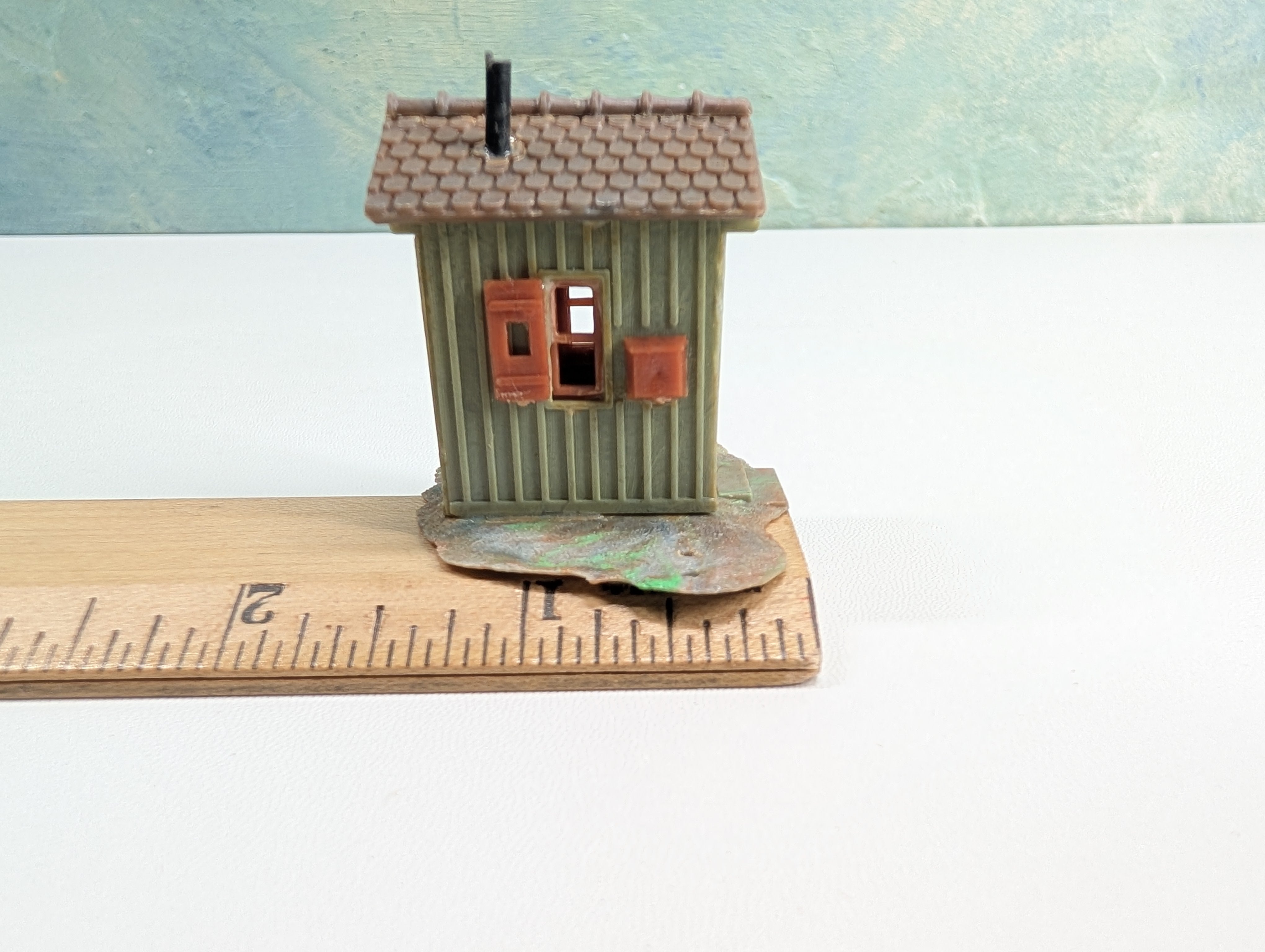 USED Faller 138A HO Scale Trackside Shed