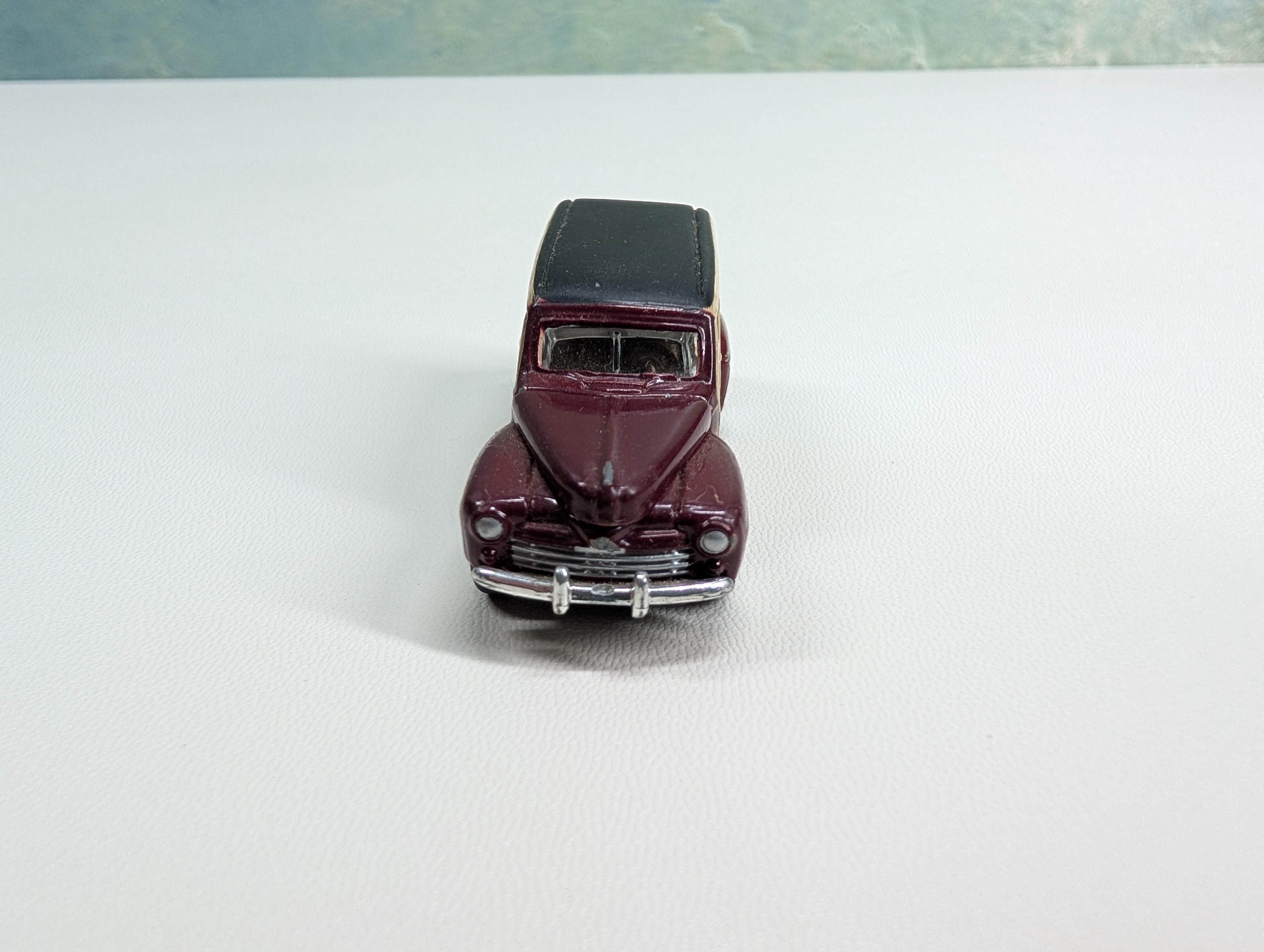 USED Classic Metal Works HO Scale 1948 Ford Woody Wagon Burgundy