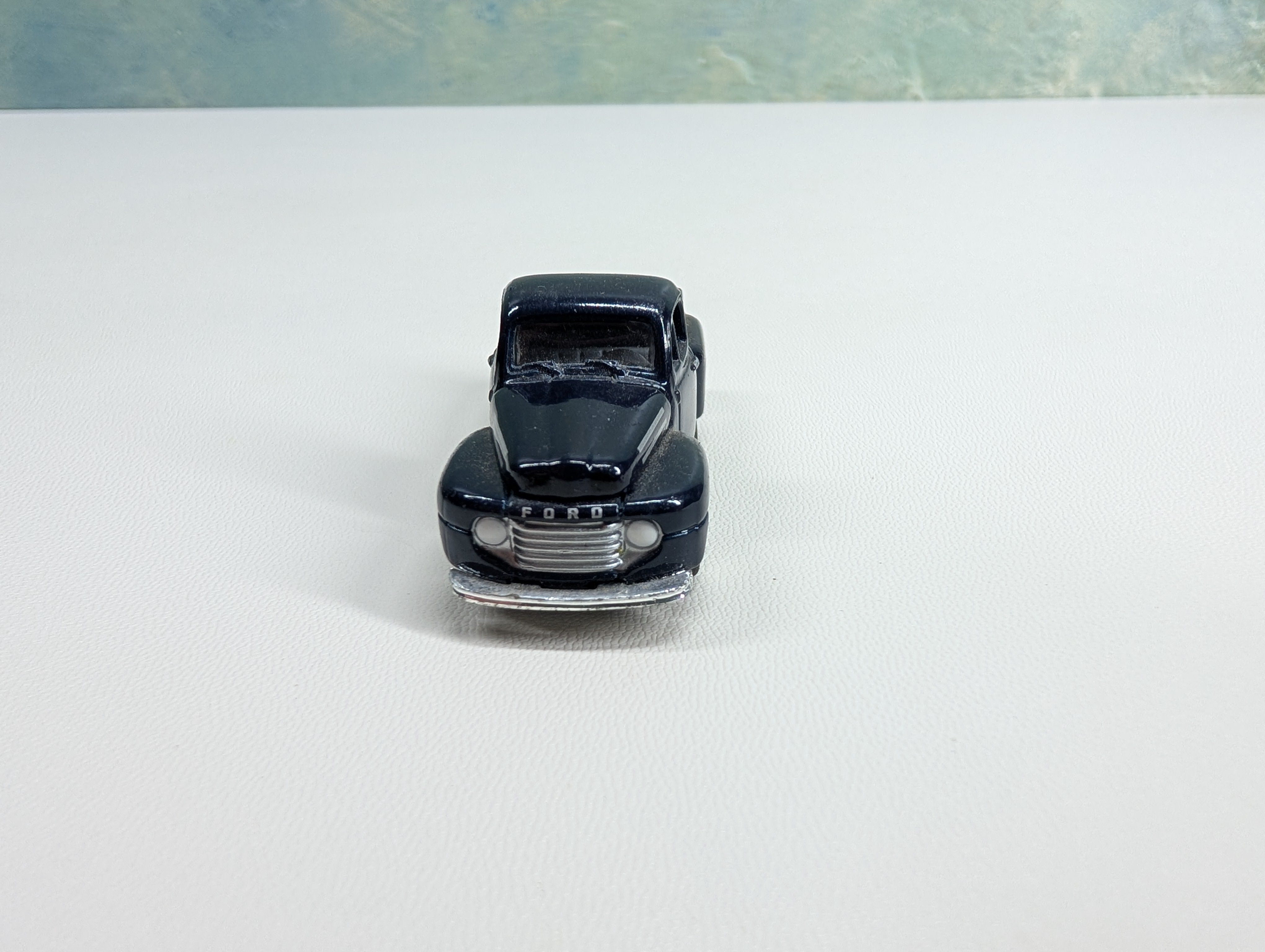 USED Classic Metal Works HO Scale 1950 Ford Pick-Up Truck Dark Blue