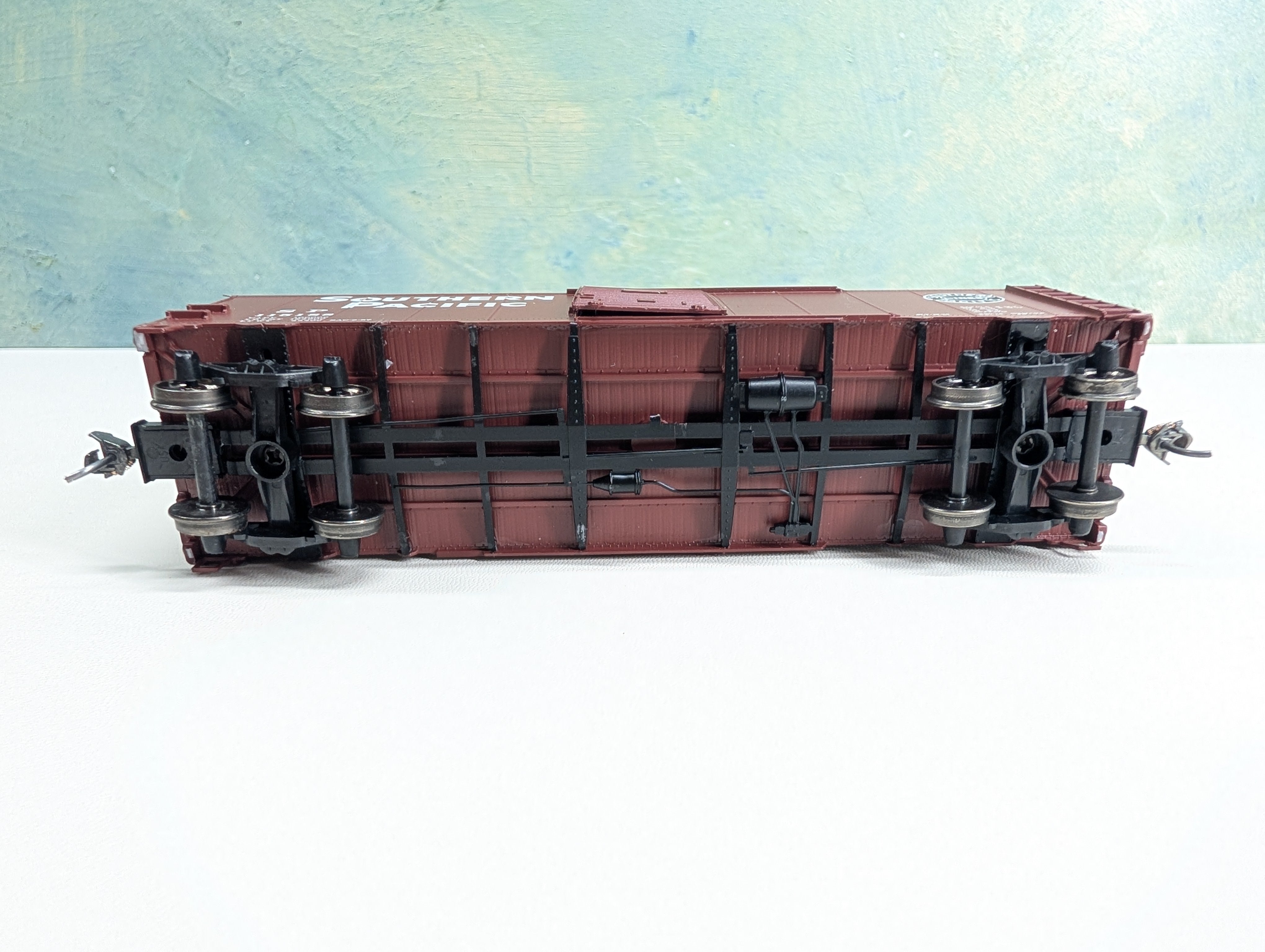 USED Atlas Trainman 20006253 HO Scale 1937 AAR 40' Box Car Southern Pacific SP #115188 Metal Wheels