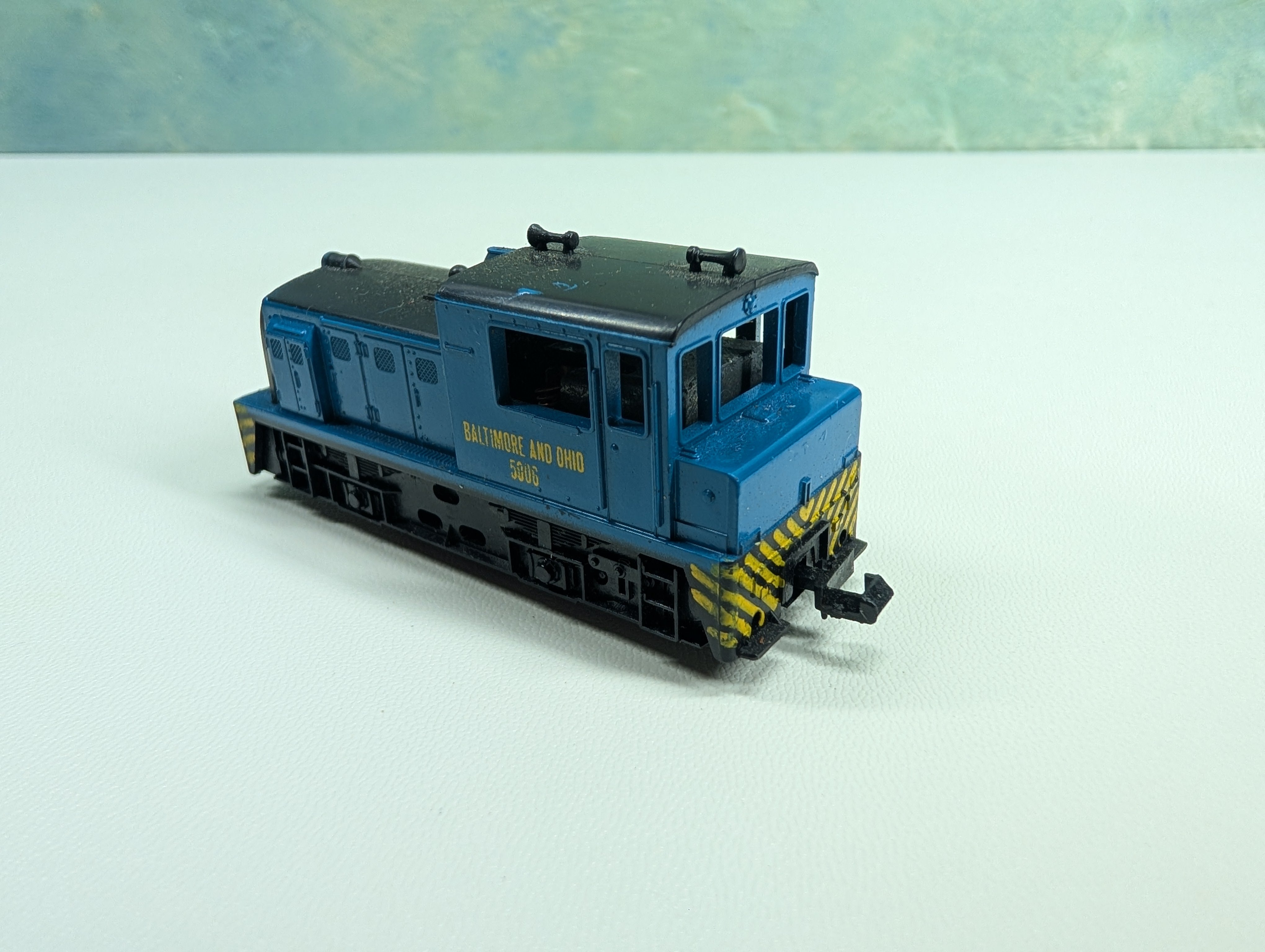 USED LIMA N Scale Switcher Locomotive Baltimore and Ohio B&O #5006 Tested! DC