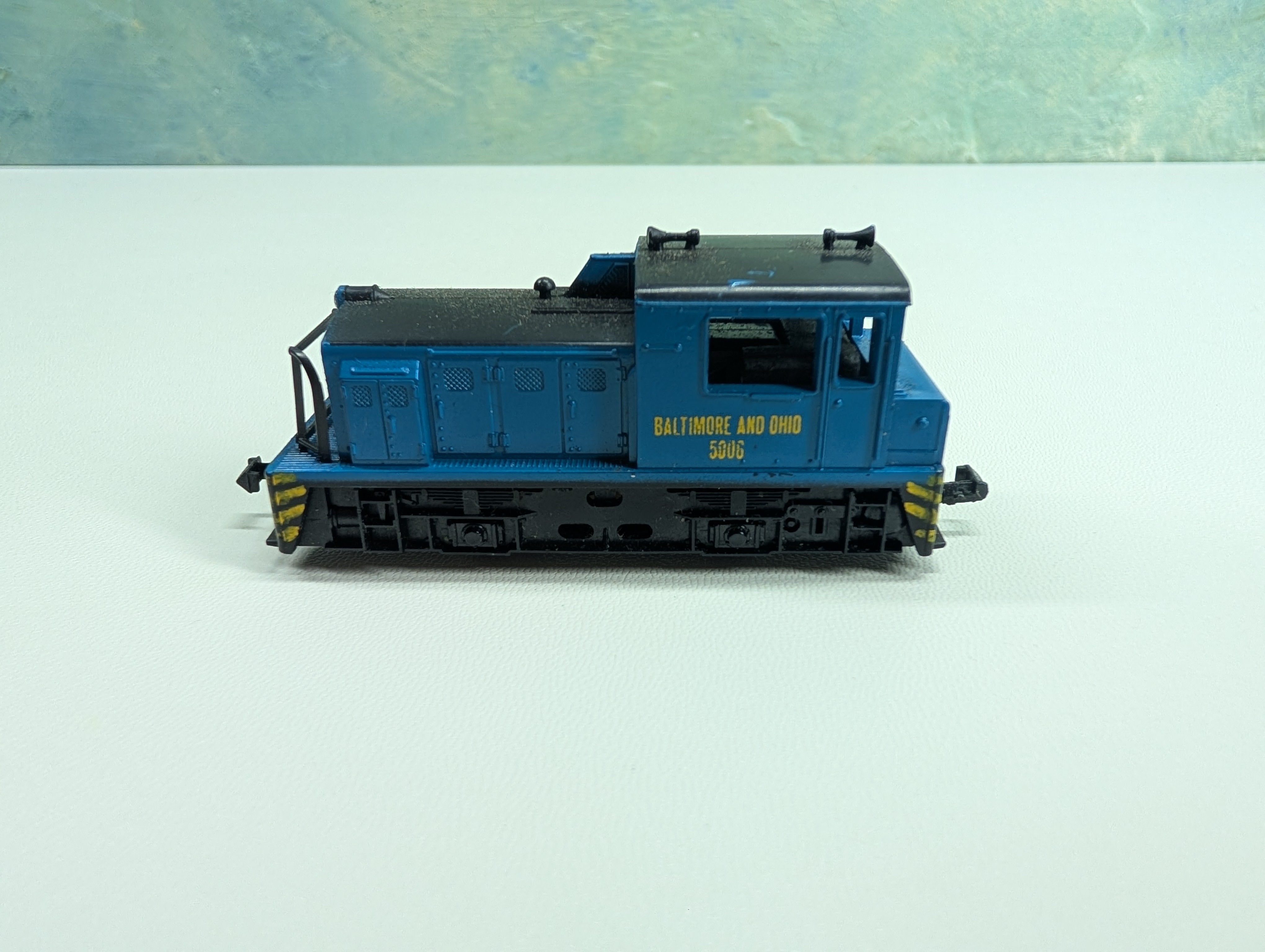 USED LIMA N Scale Switcher Locomotive Baltimore and Ohio B&O #5006 Tested! DC