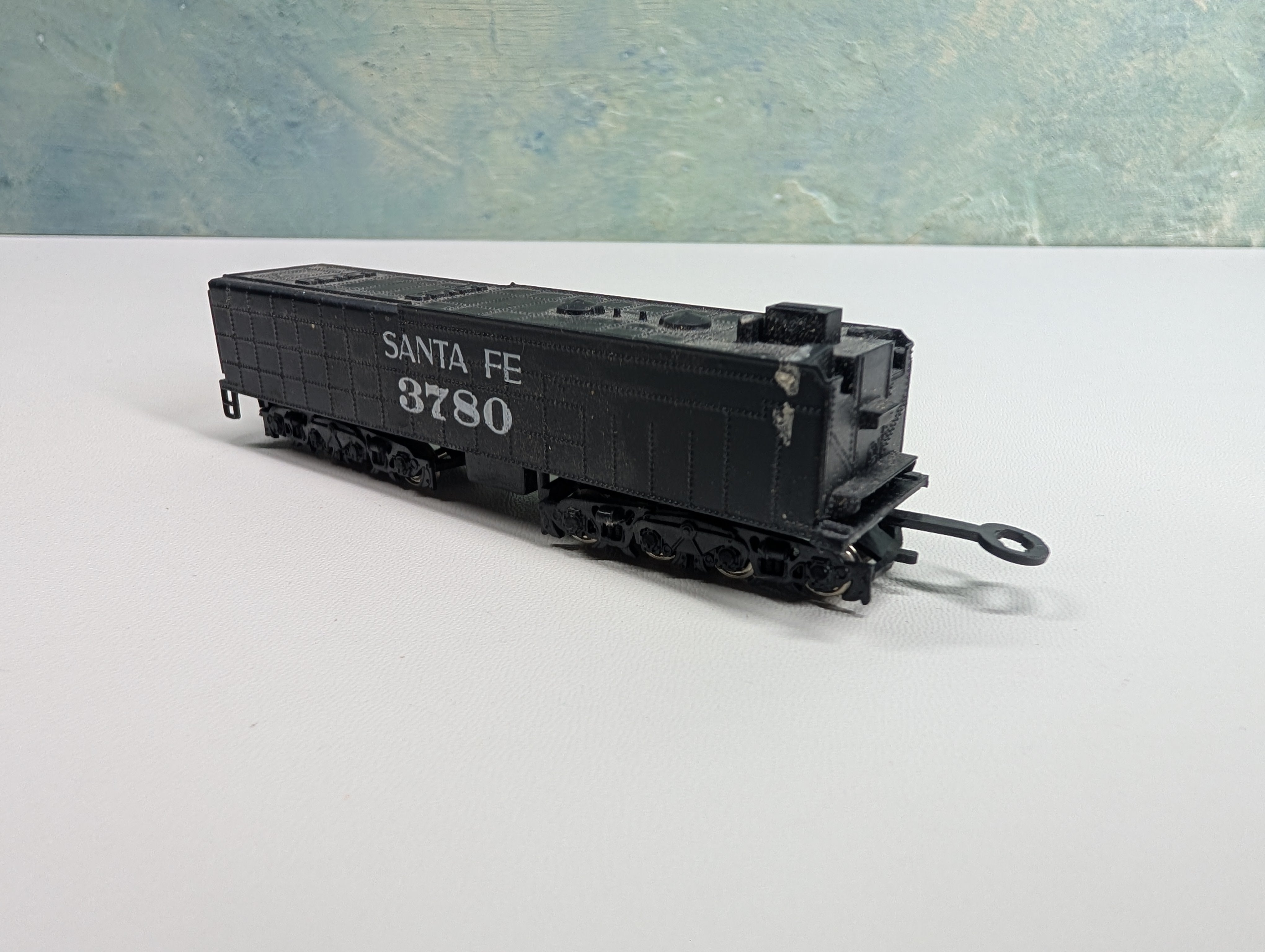 USED Bachmann N Scale Steam Locomotive Tender Santa Fe #3780