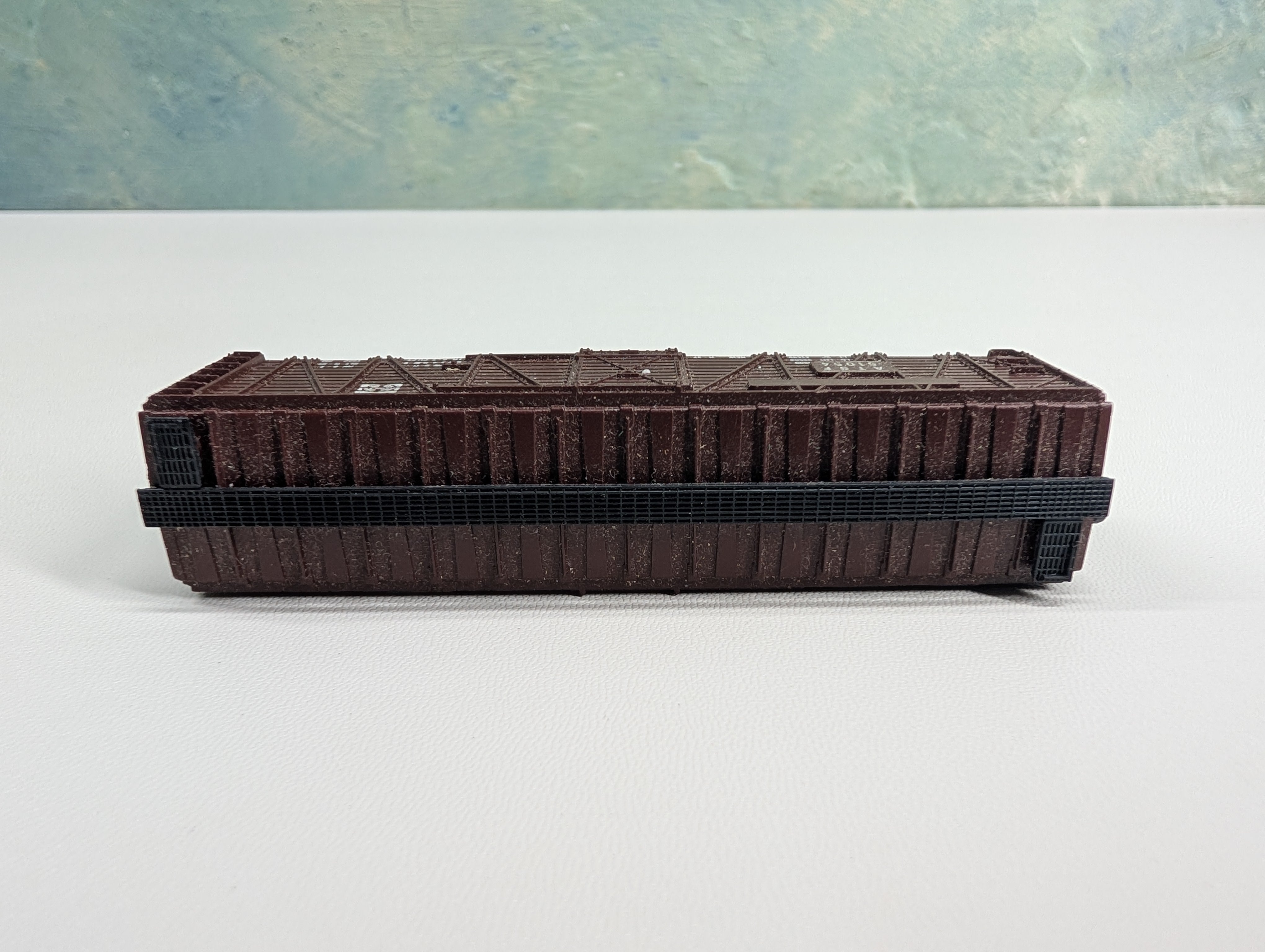 USED Lima N Scale Cattle Stock Car Santa Fe ATSF #51054