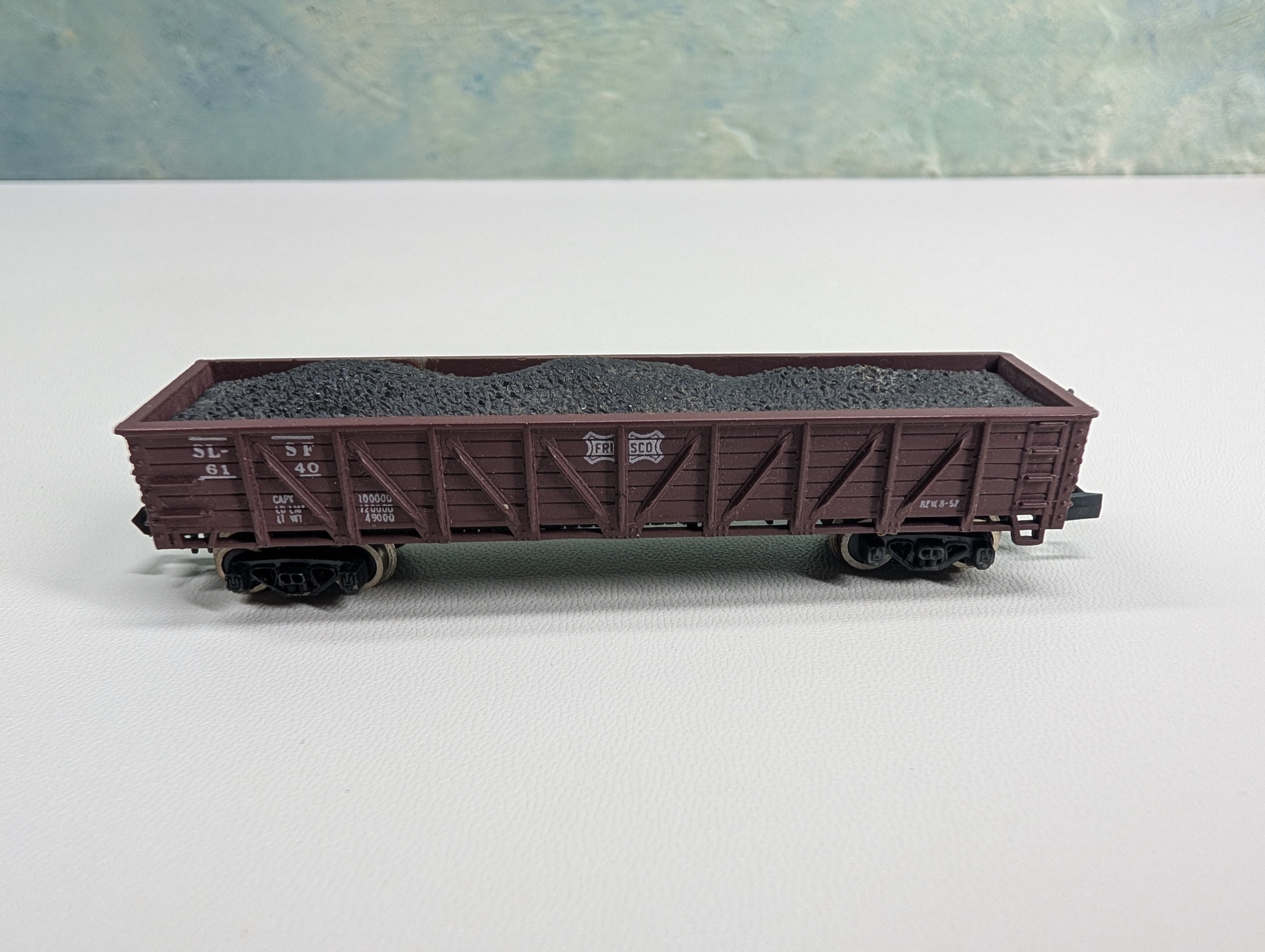USED Bachmann N Scale Gondola Frisco SLSF #6140