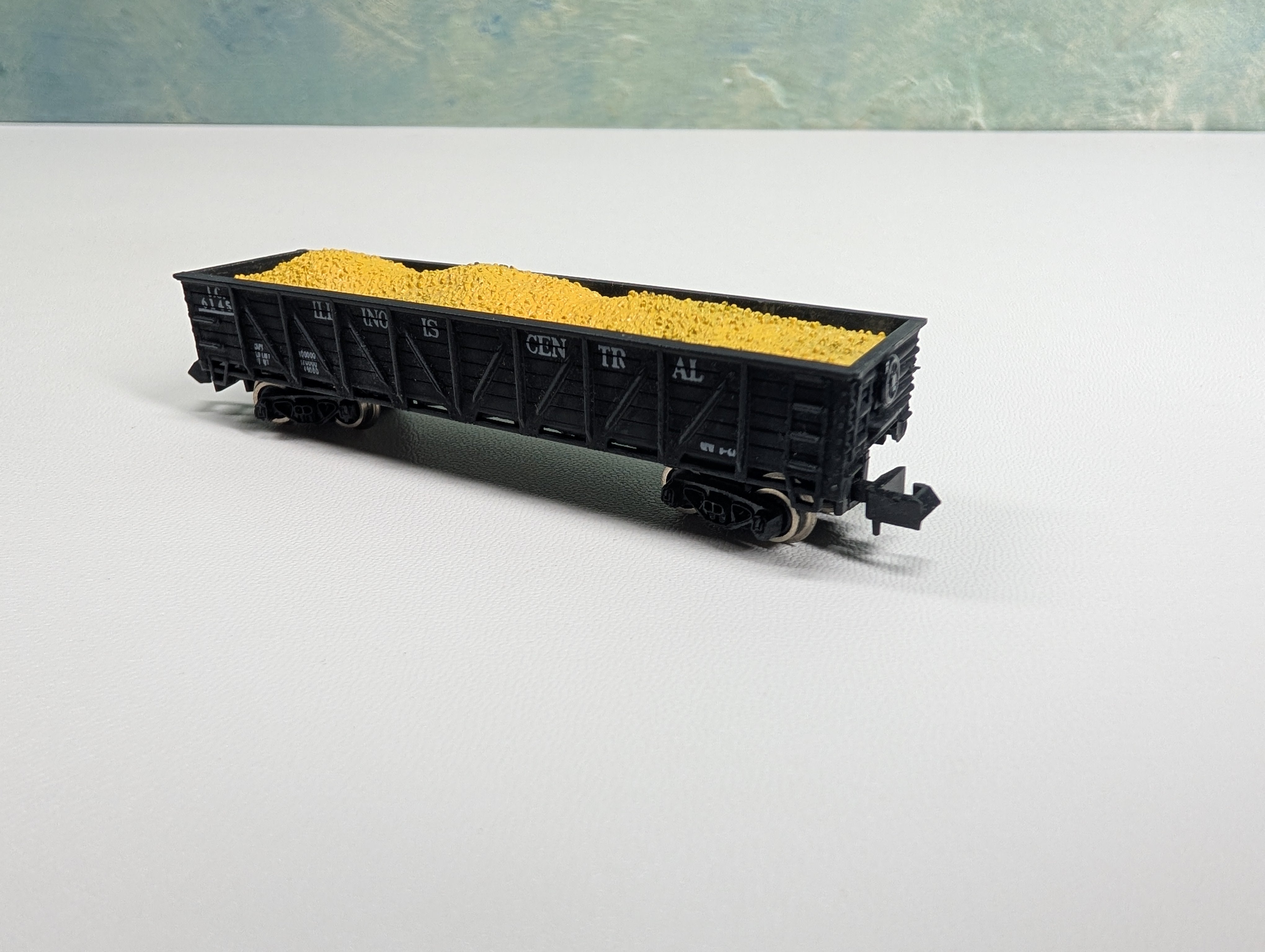USED Bachmann N Scale Gondola Illinois Central IC #6145