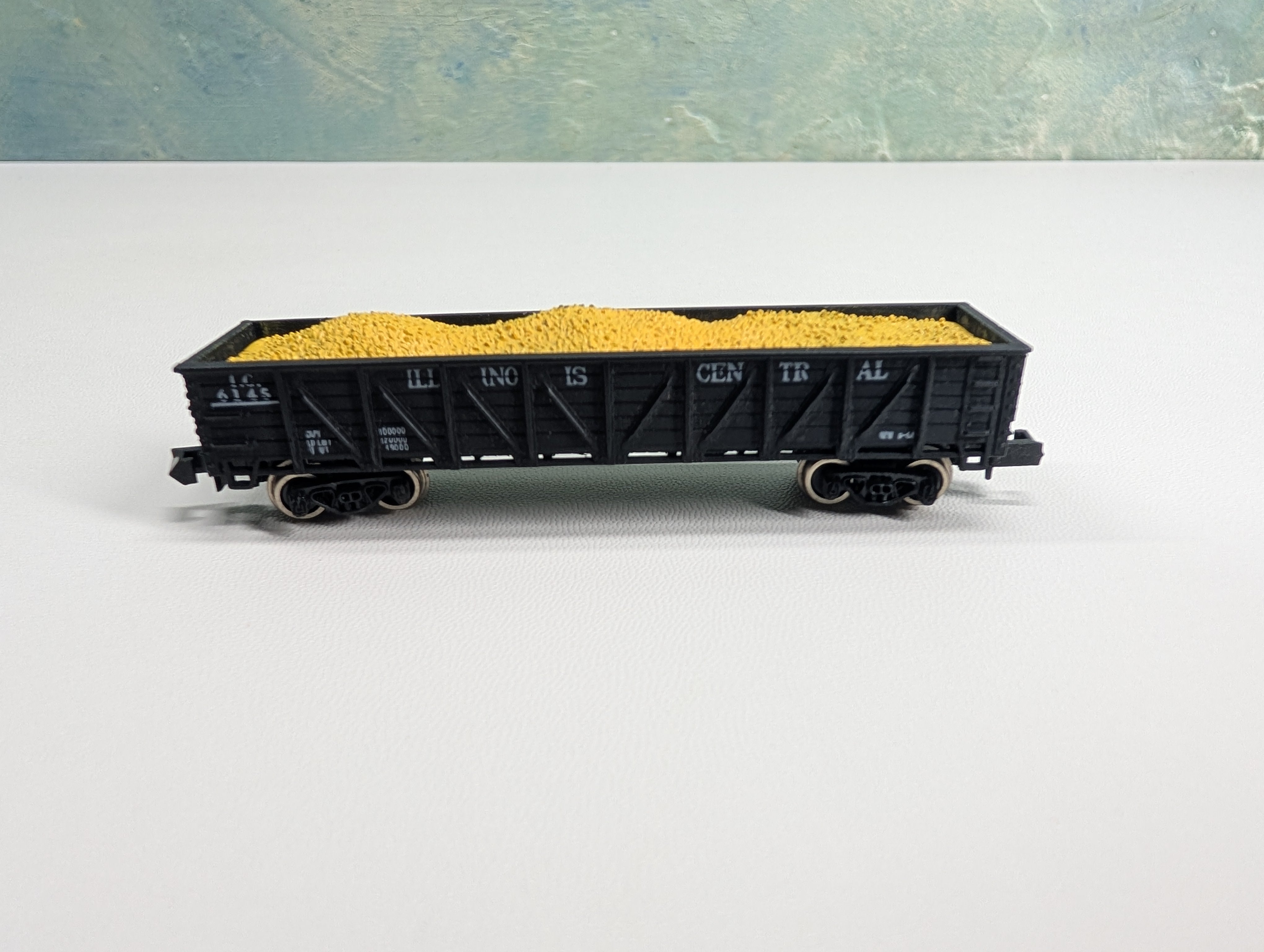 USED Bachmann N Scale Gondola Illinois Central IC #6145