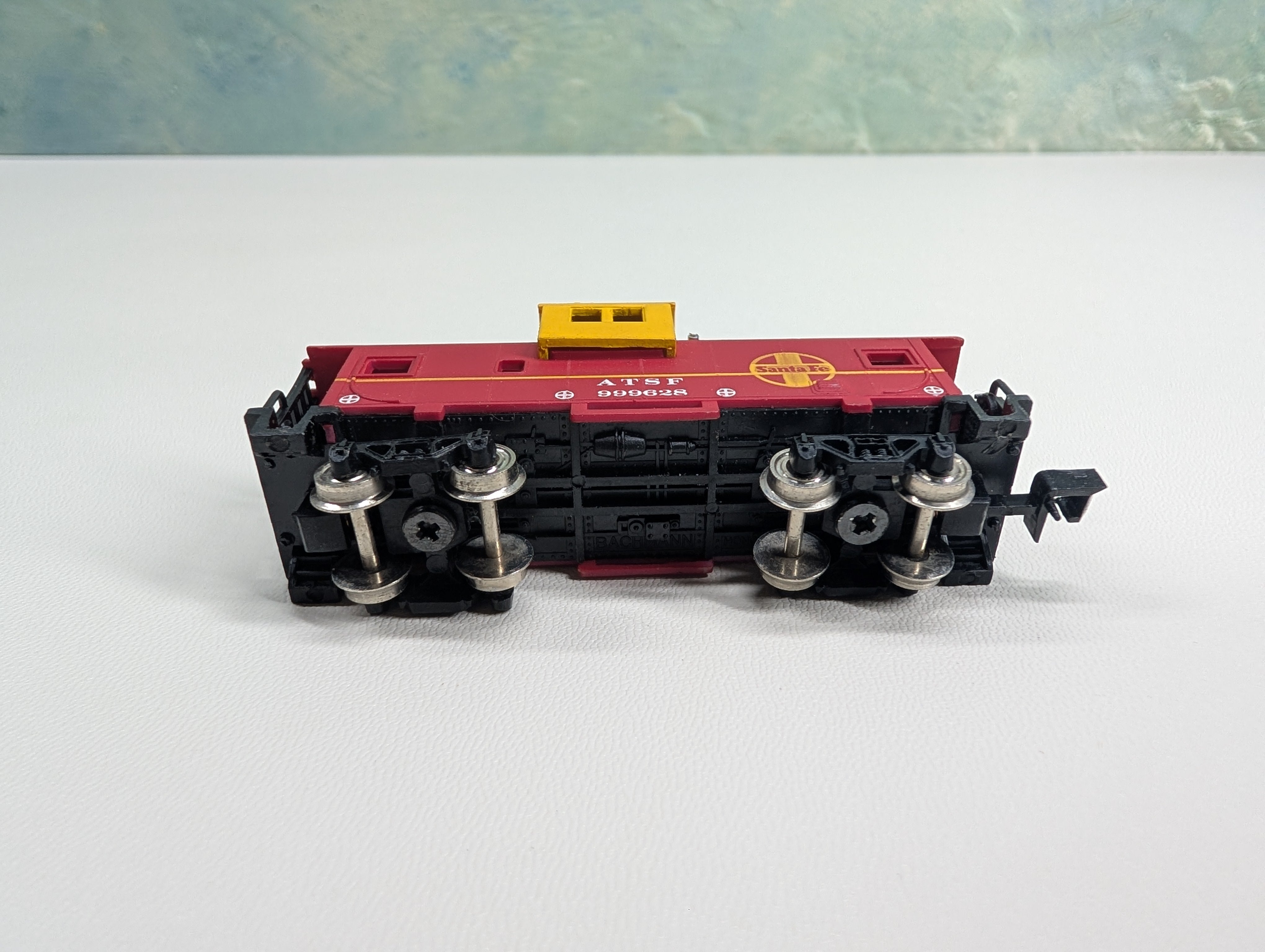 USED Bachmann N Scale Caboose Santa Fe ATSF #999628