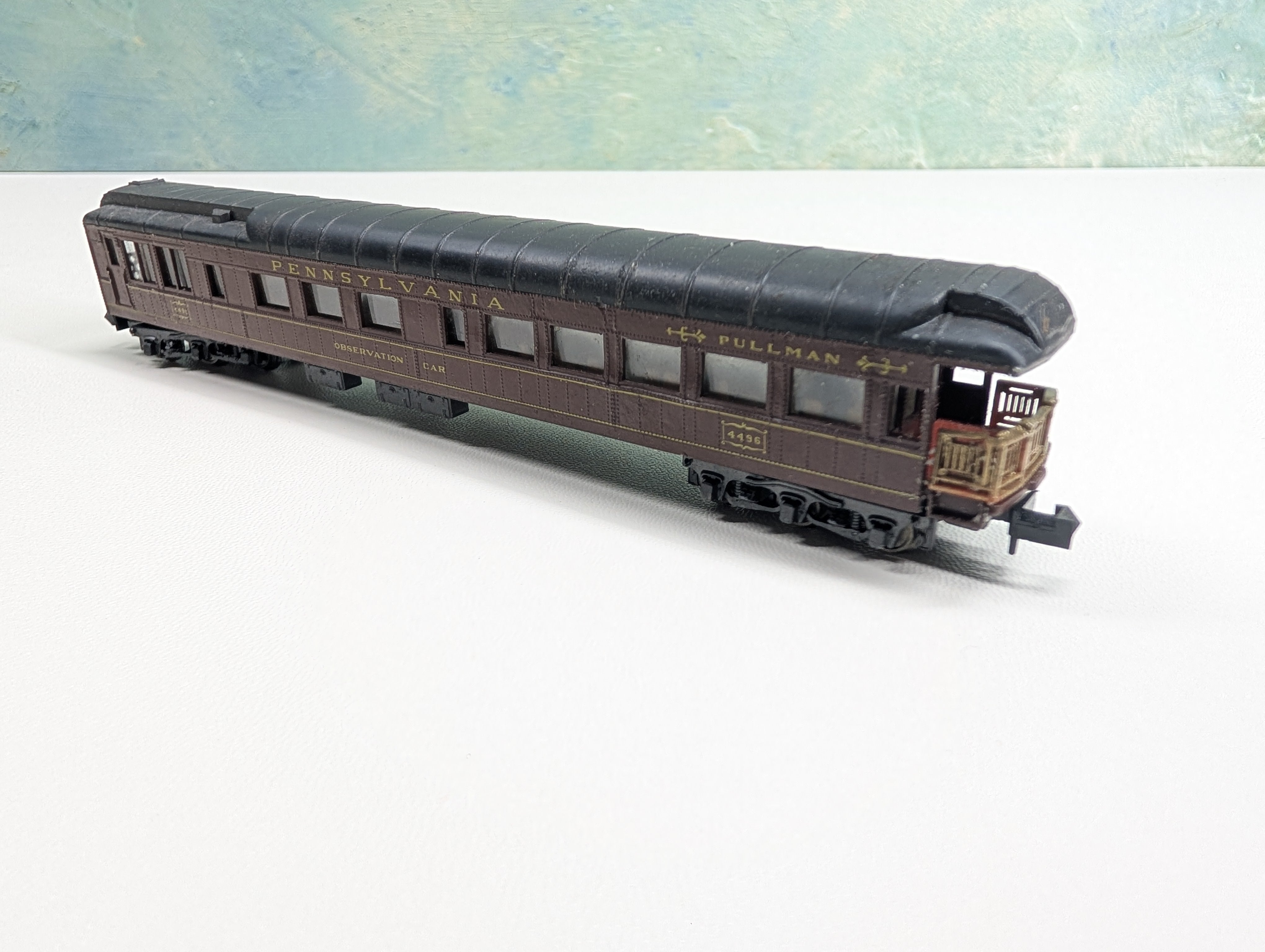 USED Rivarossi N Scale Arnold OBS Passenger Car Pennsylvania #4496 Pullman