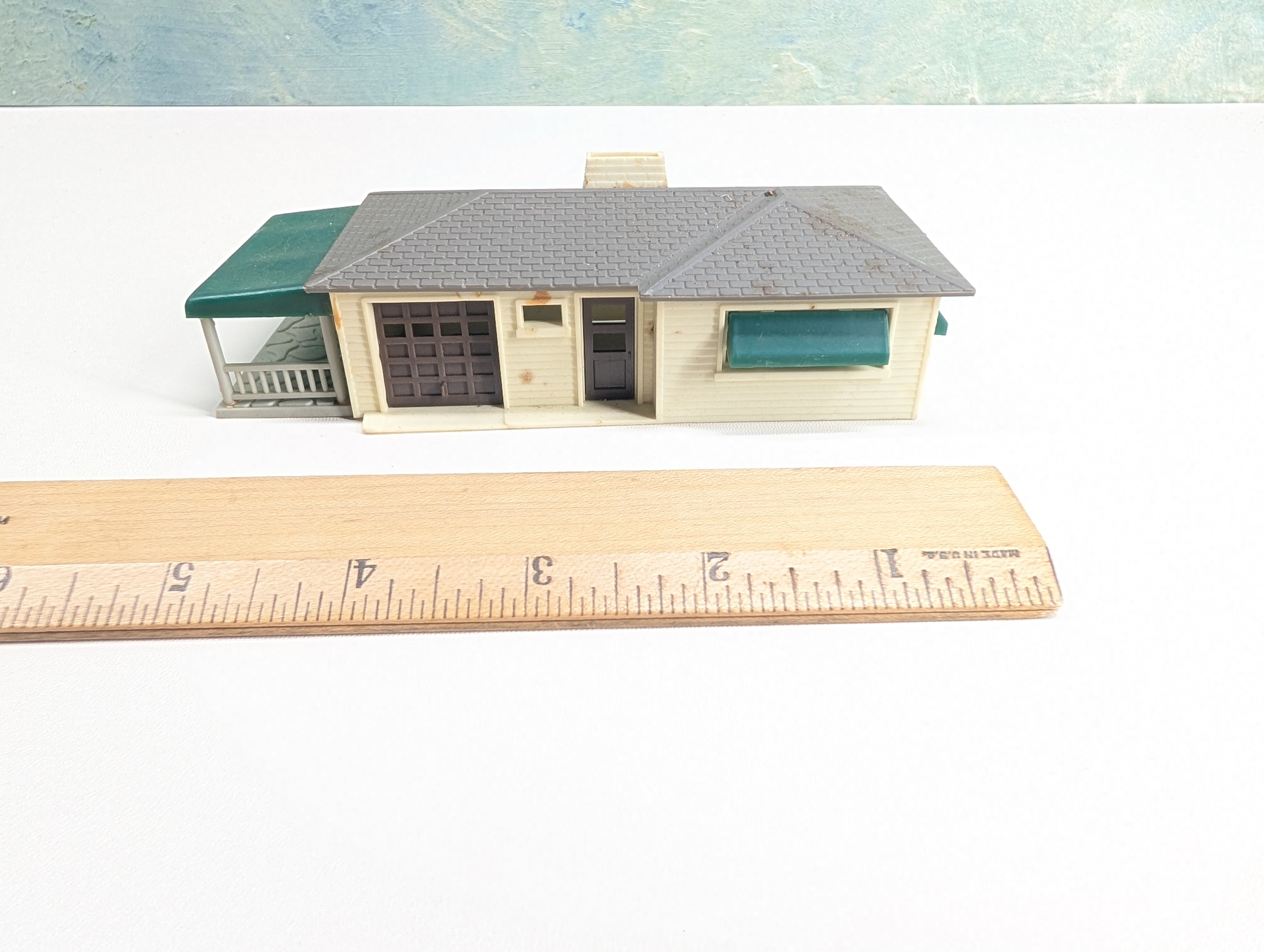 USED Bachmann Plasticville HO Scale Small Ranch House