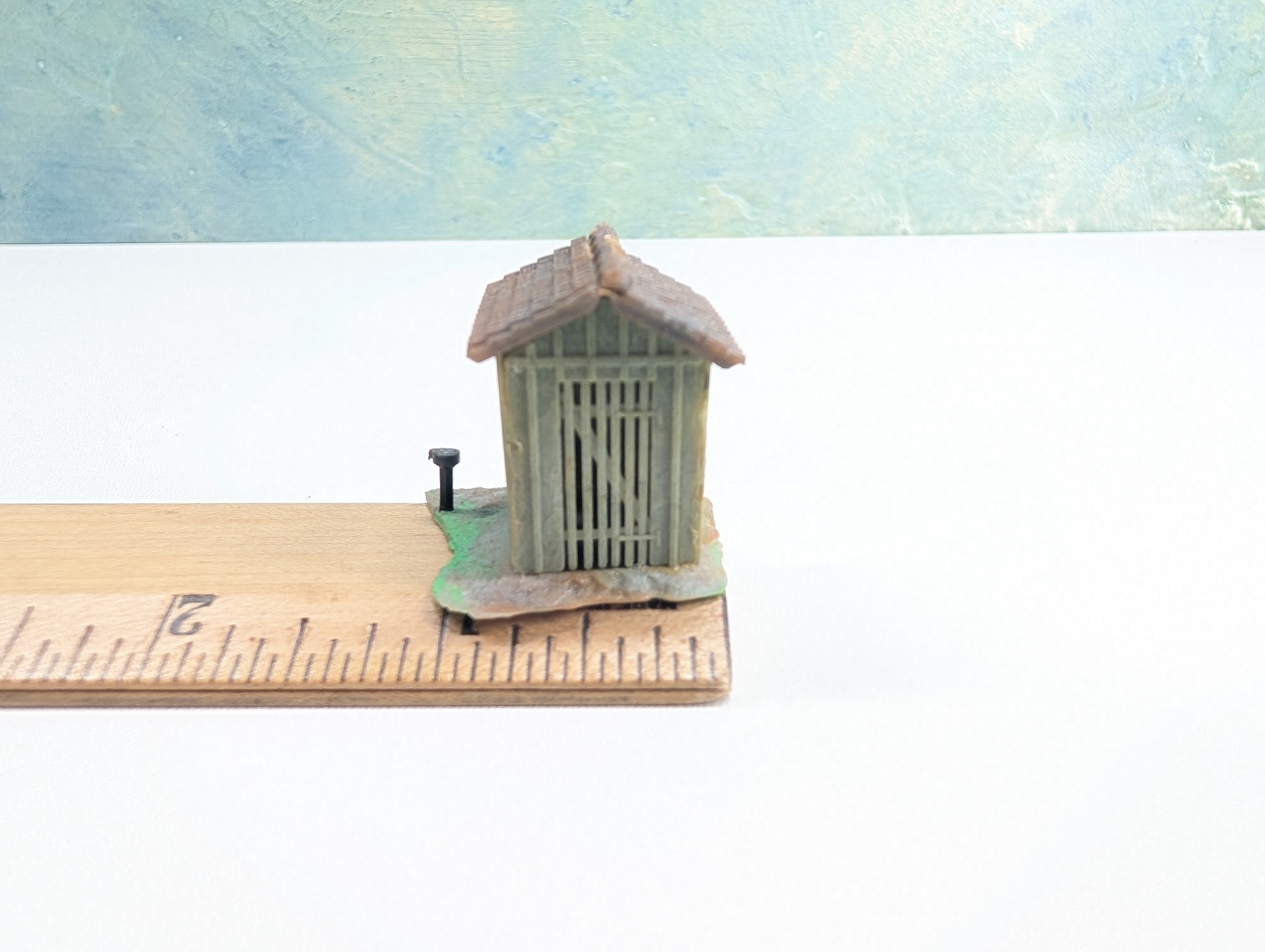 USED Faller 138B HO Scale Trackside Shed