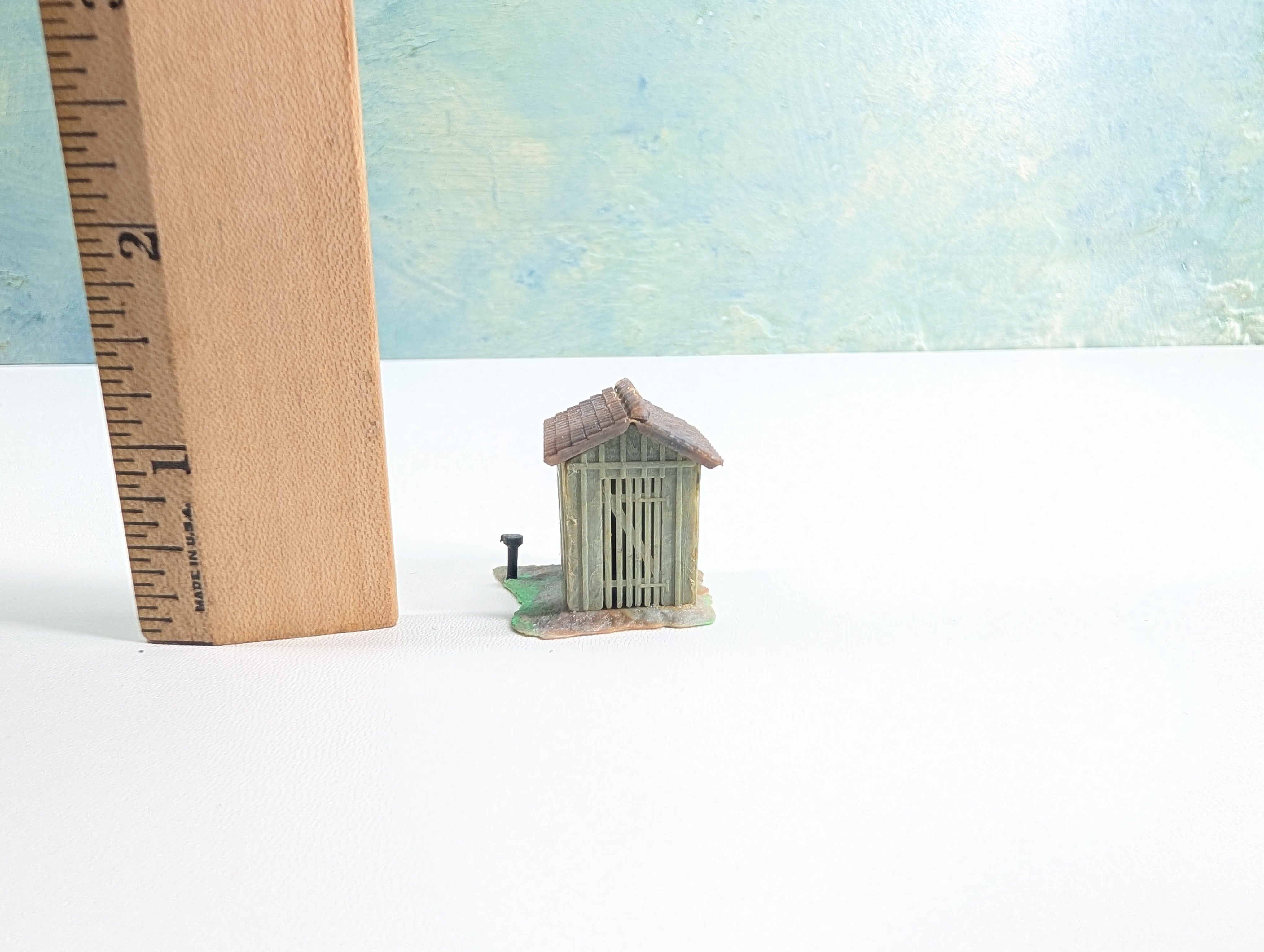 USED Faller 138B HO Scale Trackside Shed