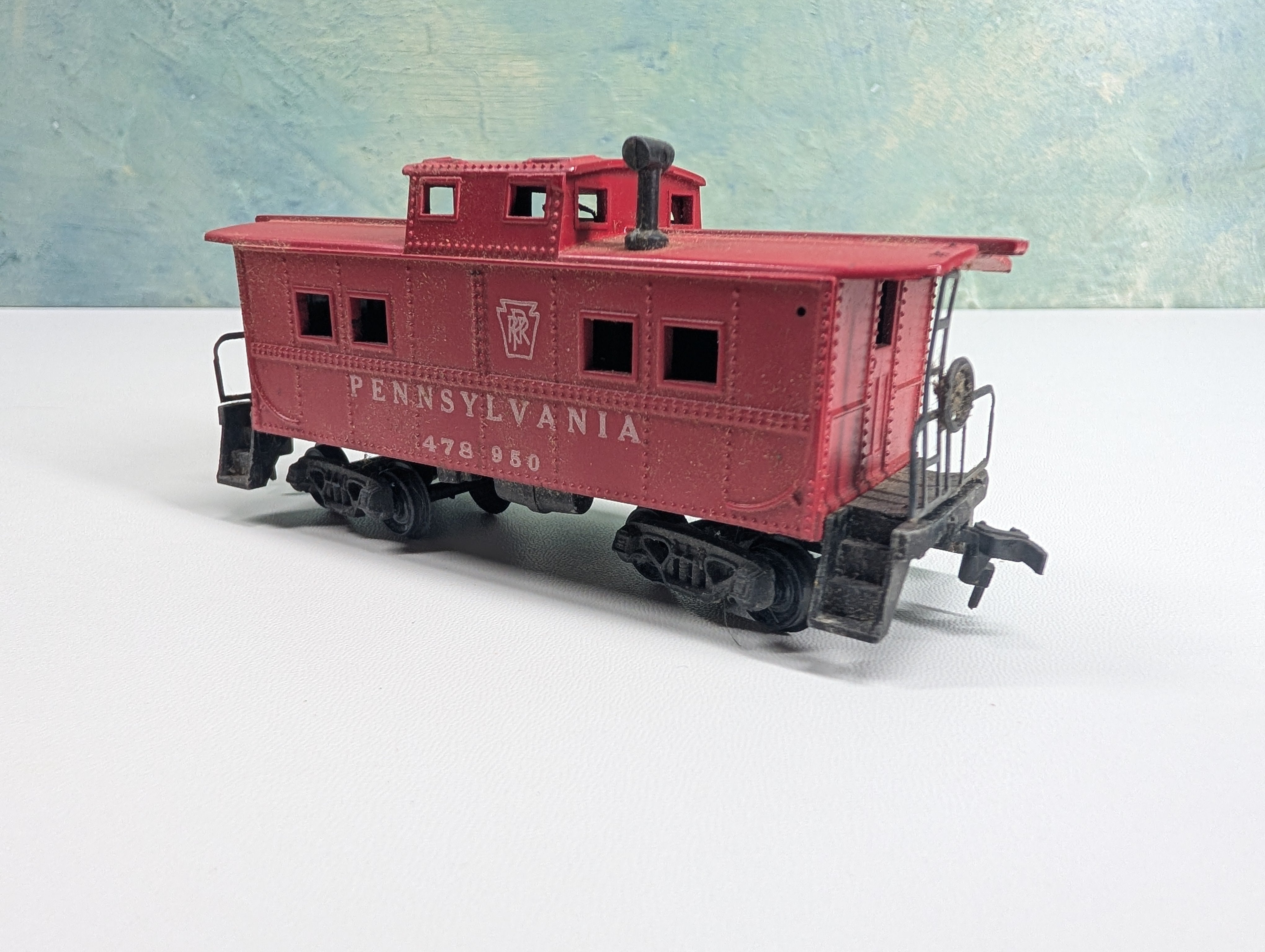 USED PENN LINE HO Scale Caboose Pennsylvania #478950