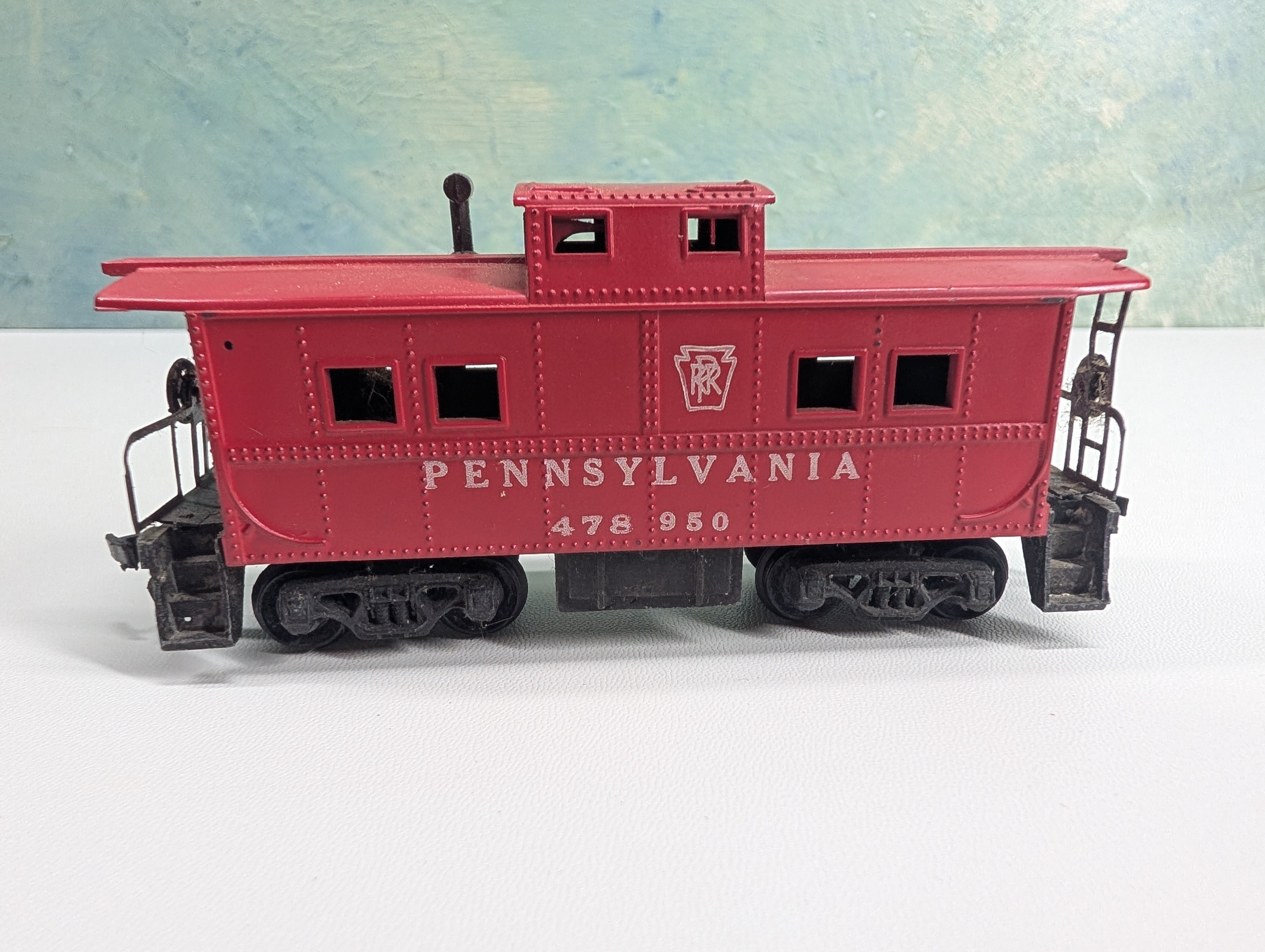 USED PENN LINE HO Scale Caboose Pennsylvania #478950