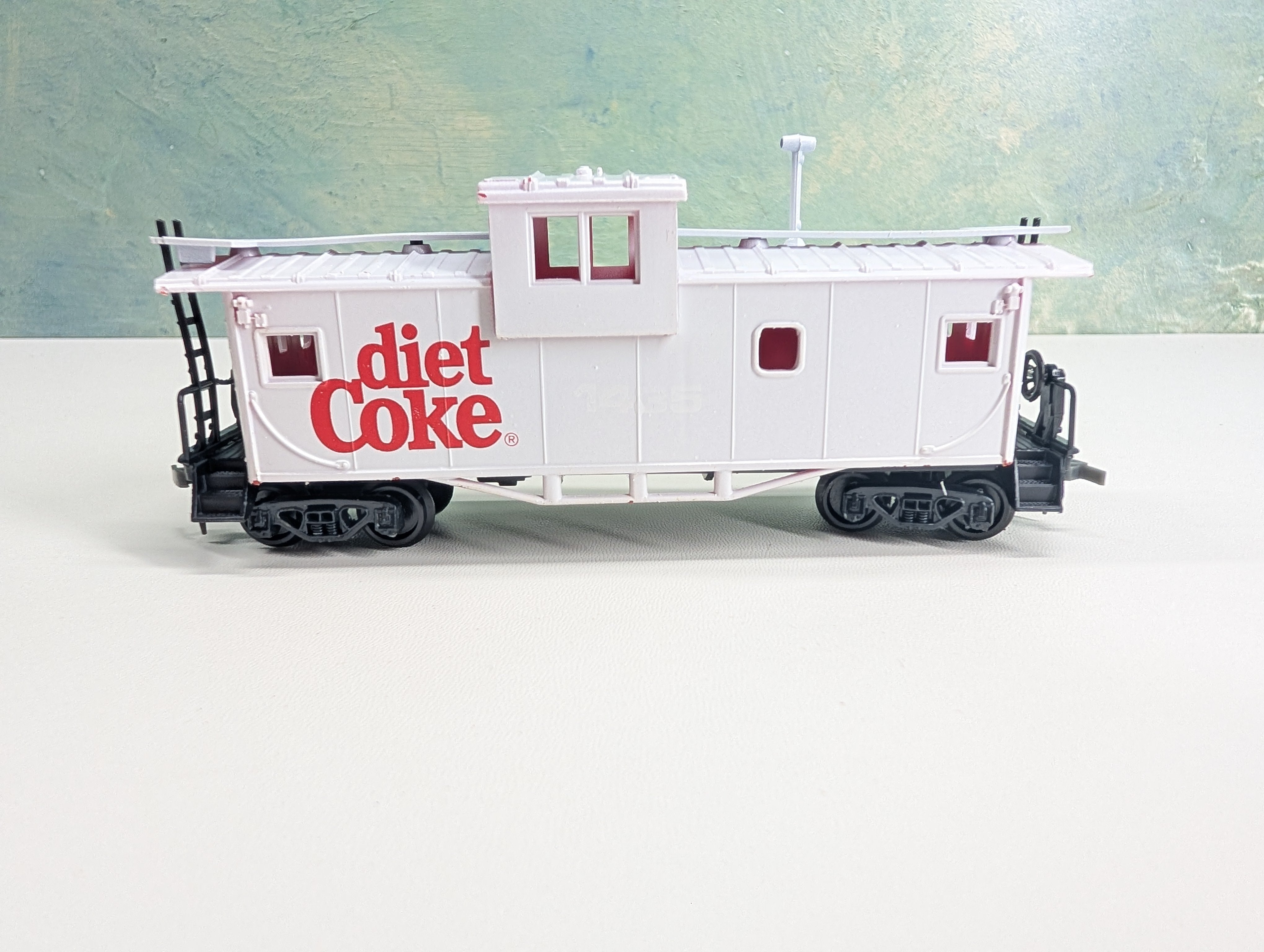 USED Model Power HO Scale Billboard Caboose Diet Coke Coca-Cola RARE
