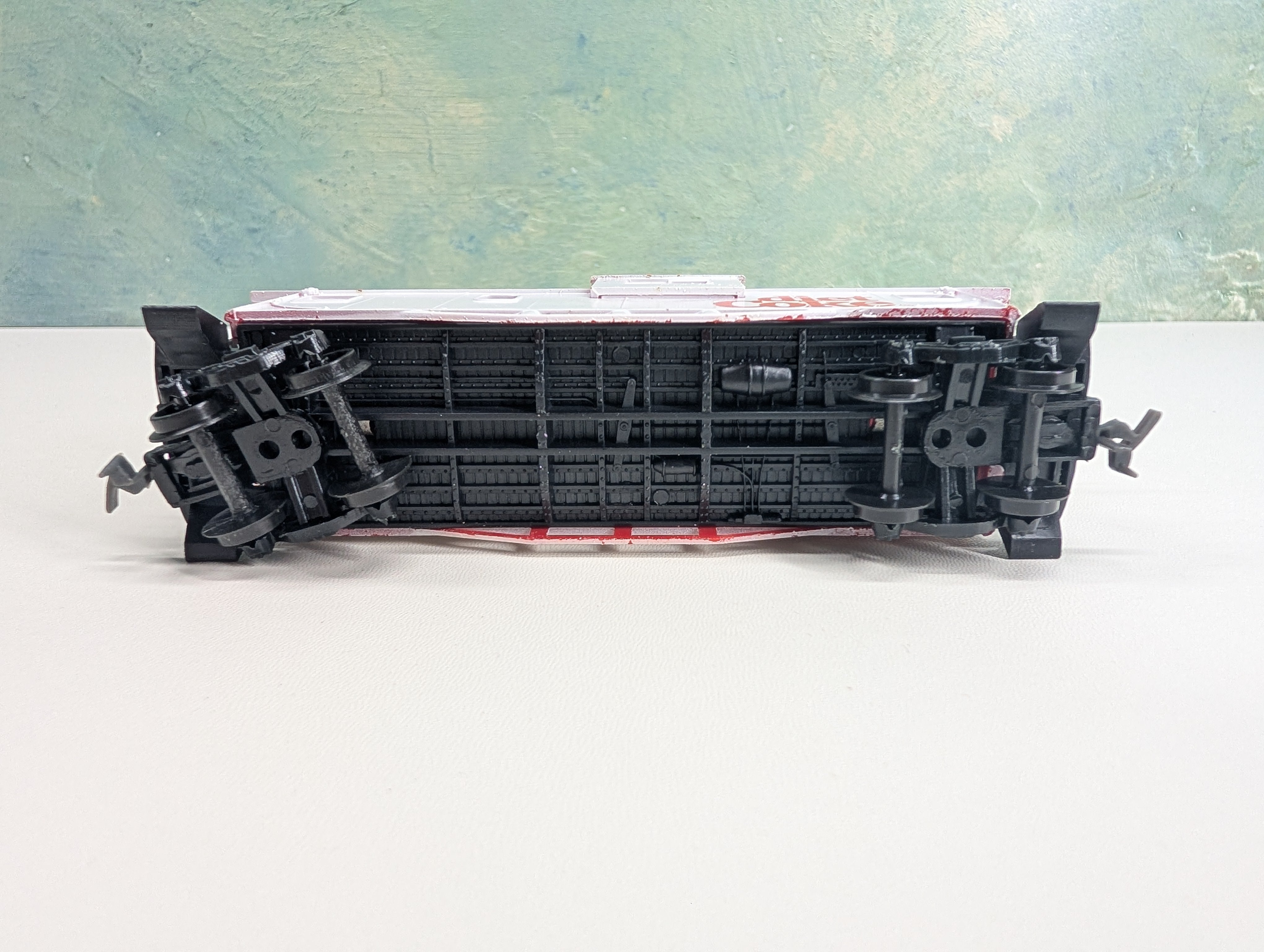 USED Model Power HO Scale Billboard Caboose Diet Coke Coca-Cola RARE